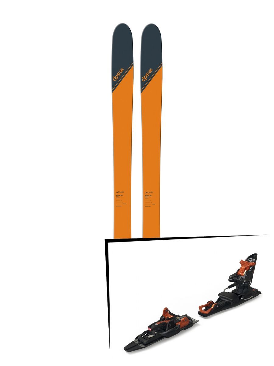 Set: DPS Skis Wailer 99 Tour1 2018 + Marker Kingpin 13 Demo black/copper - Bild 1