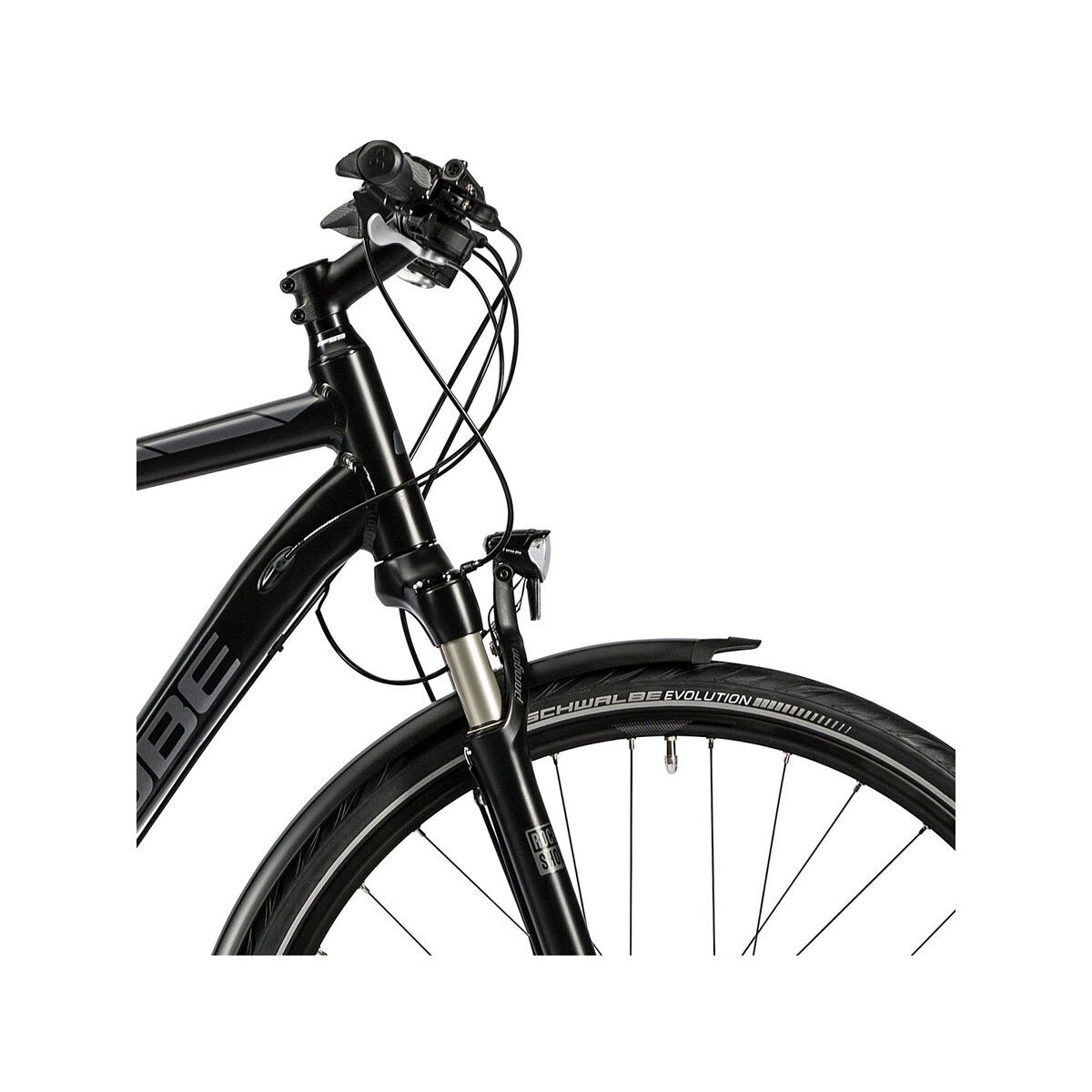 Cube Kathmandu, black grey glossy - Bild 5