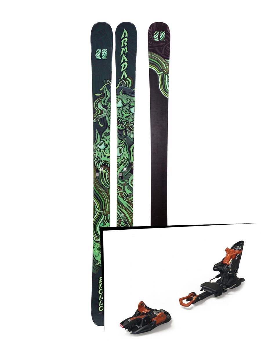 Set: Armada Edollo 2019 + Marker Kingpin 13 black/copper - Bild 1