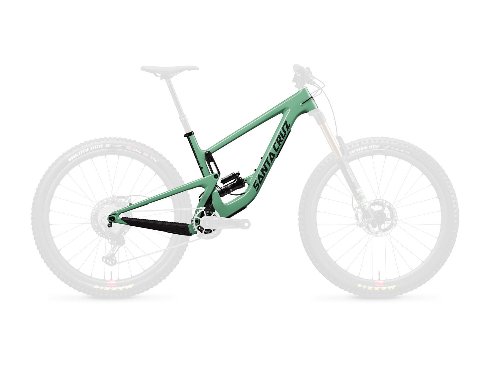 Santa Cruz Megatower CC Frameset Air, fs green - Bild 1