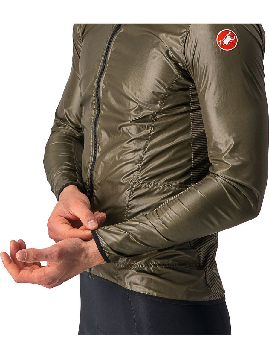 Castelli Aria Shell Jacket, moss brown - Bild 3
