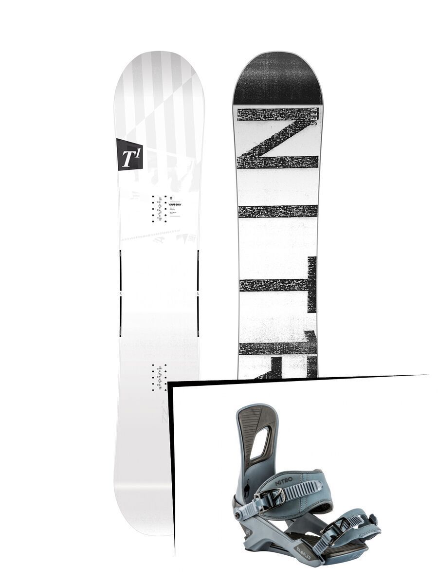 Set: Nitro T1 2019 + Nitro Rambler blue steel - Bild 1