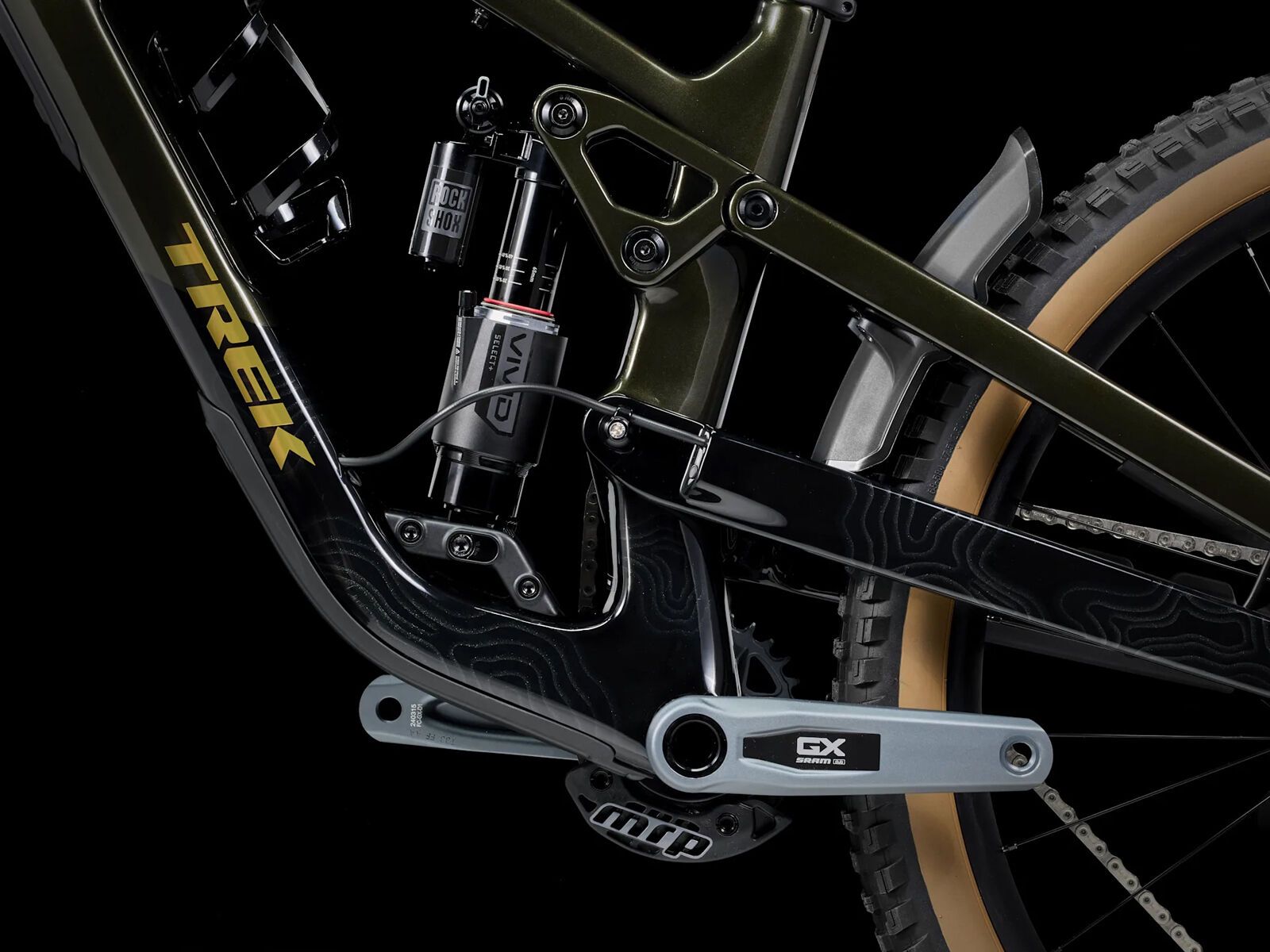 Trek Slash 9.8 GX AXS T-Type Gen 6, black olive - Bild 4