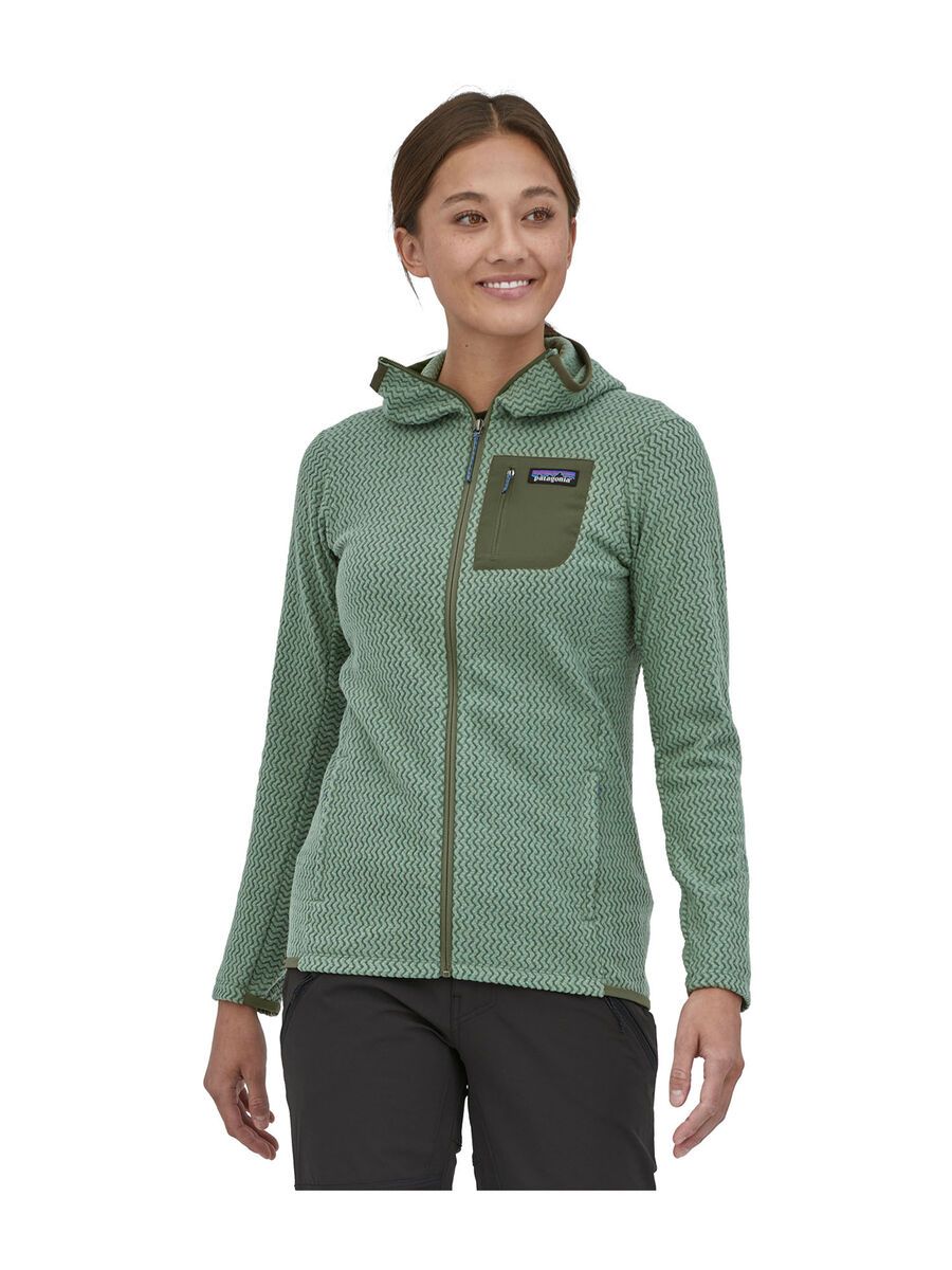 Patagonia Women's R1 Air Full-Zip Hoody, hemlock green - Bild 2