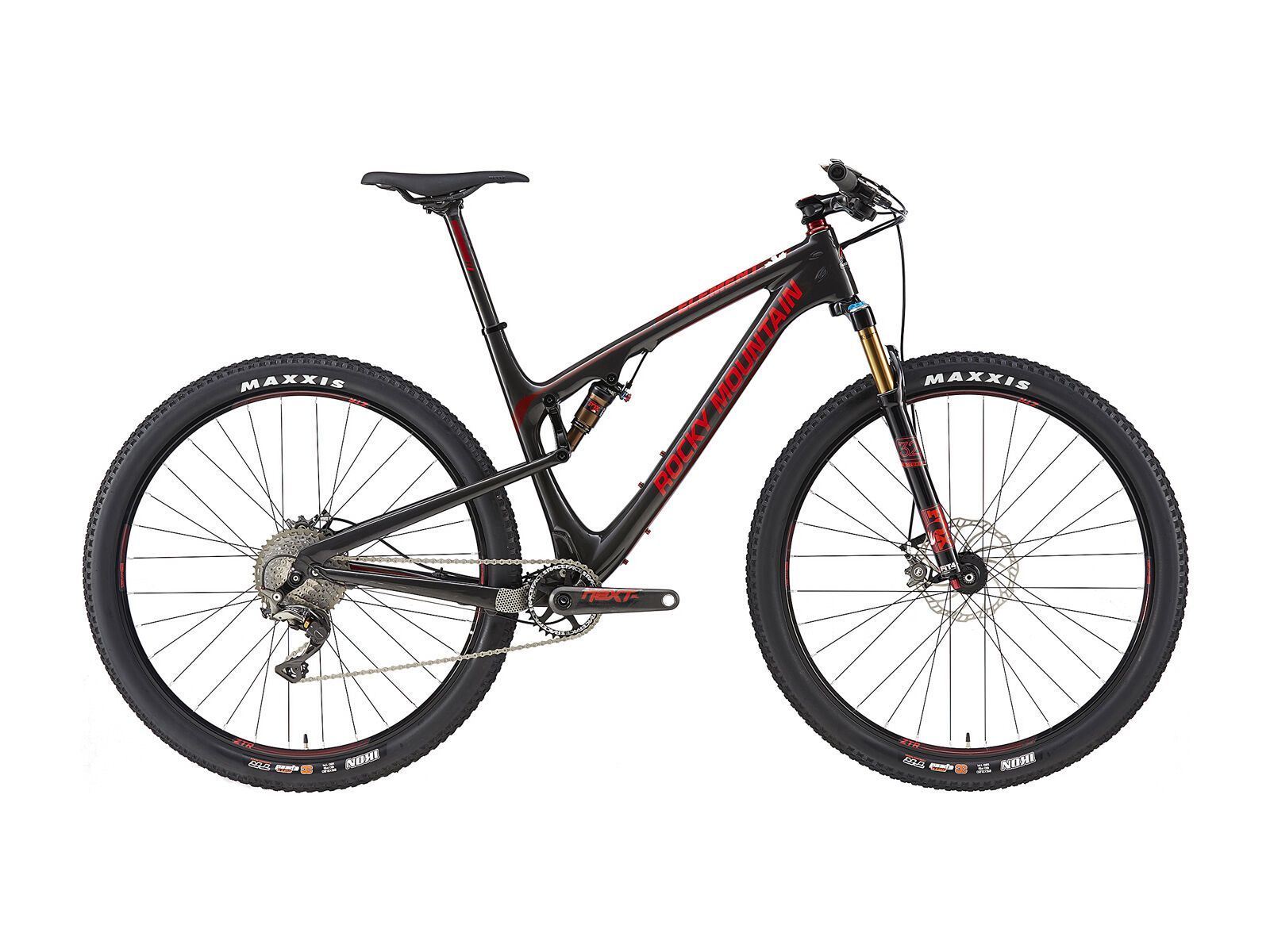 Rocky Mountain Element 990 RSL, gloss carbon/rocky mountain red/oxblood - Bild 1