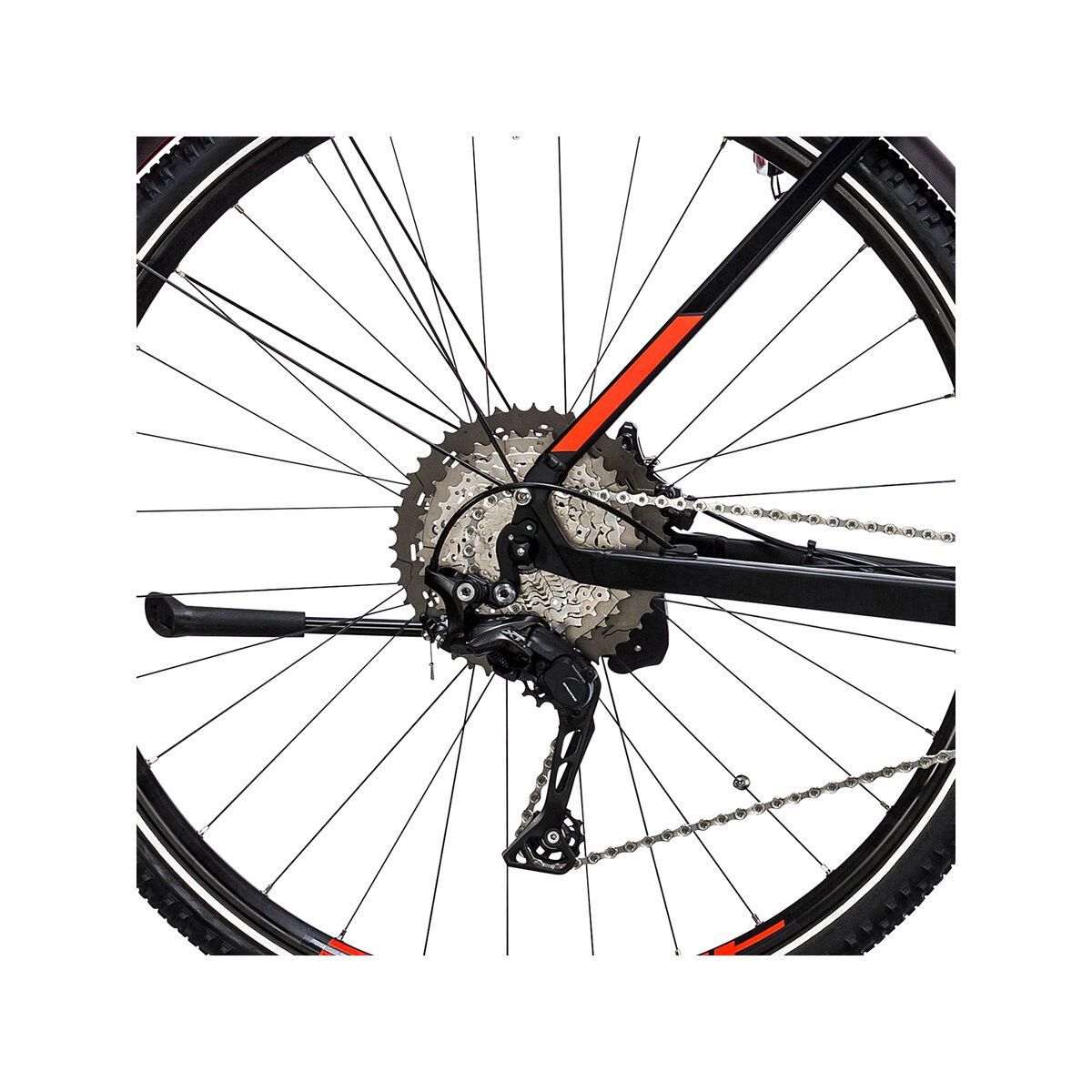 Cube Cross Hybrid SL Allroad 500, black´n´flashred - Bild 4