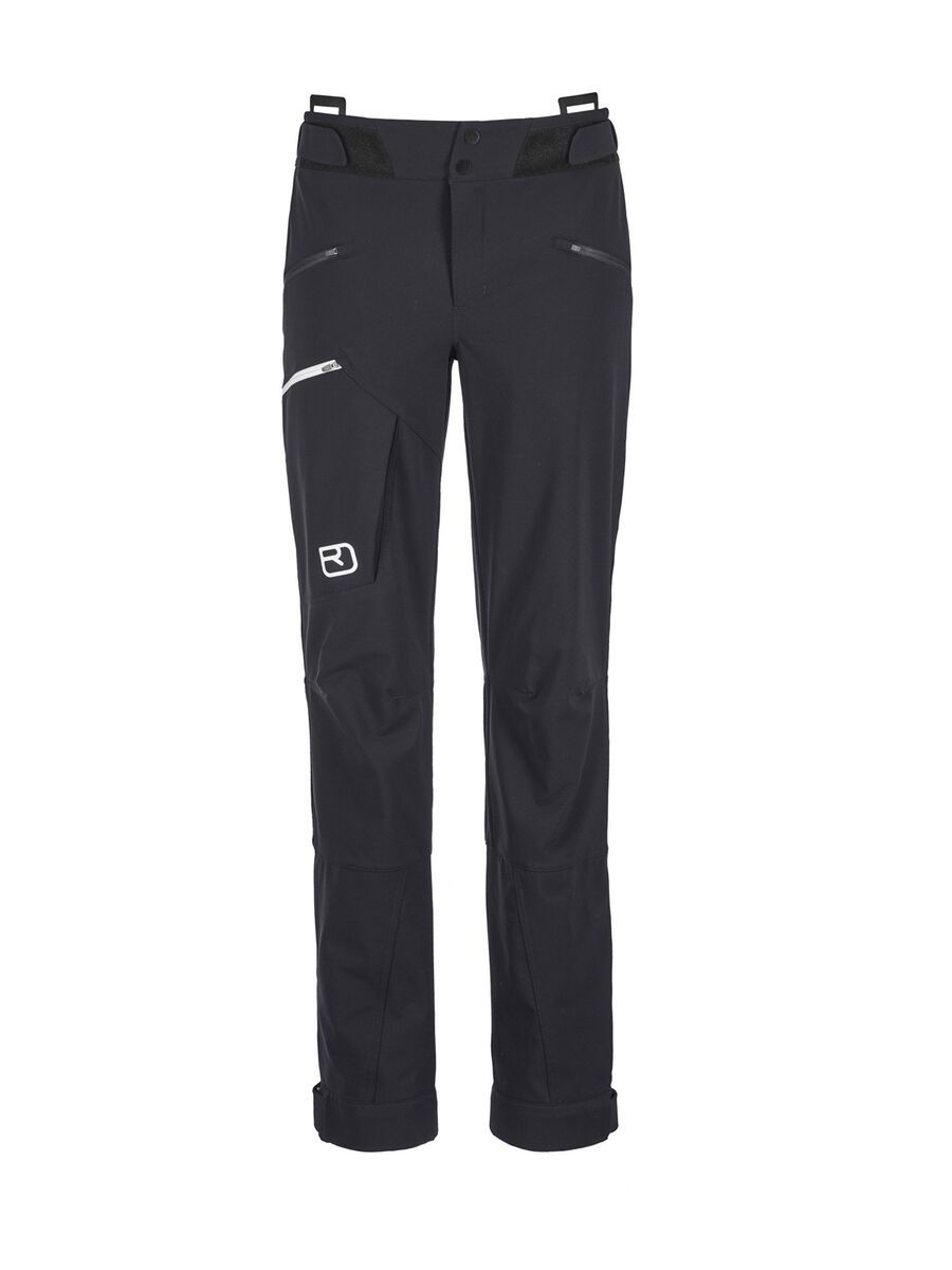 Ortovox Merino Naturetec Mèdola Pants Short W, black raven - Bild 1