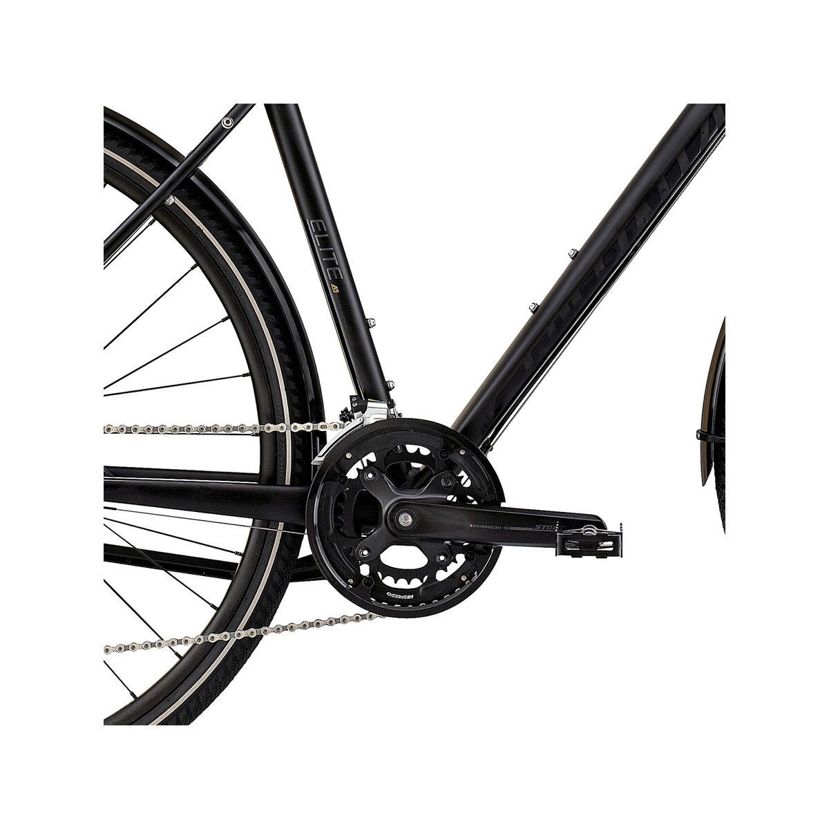 Specialized Crossover Elite Disc, satin black/gloss black/orange - Bild 3