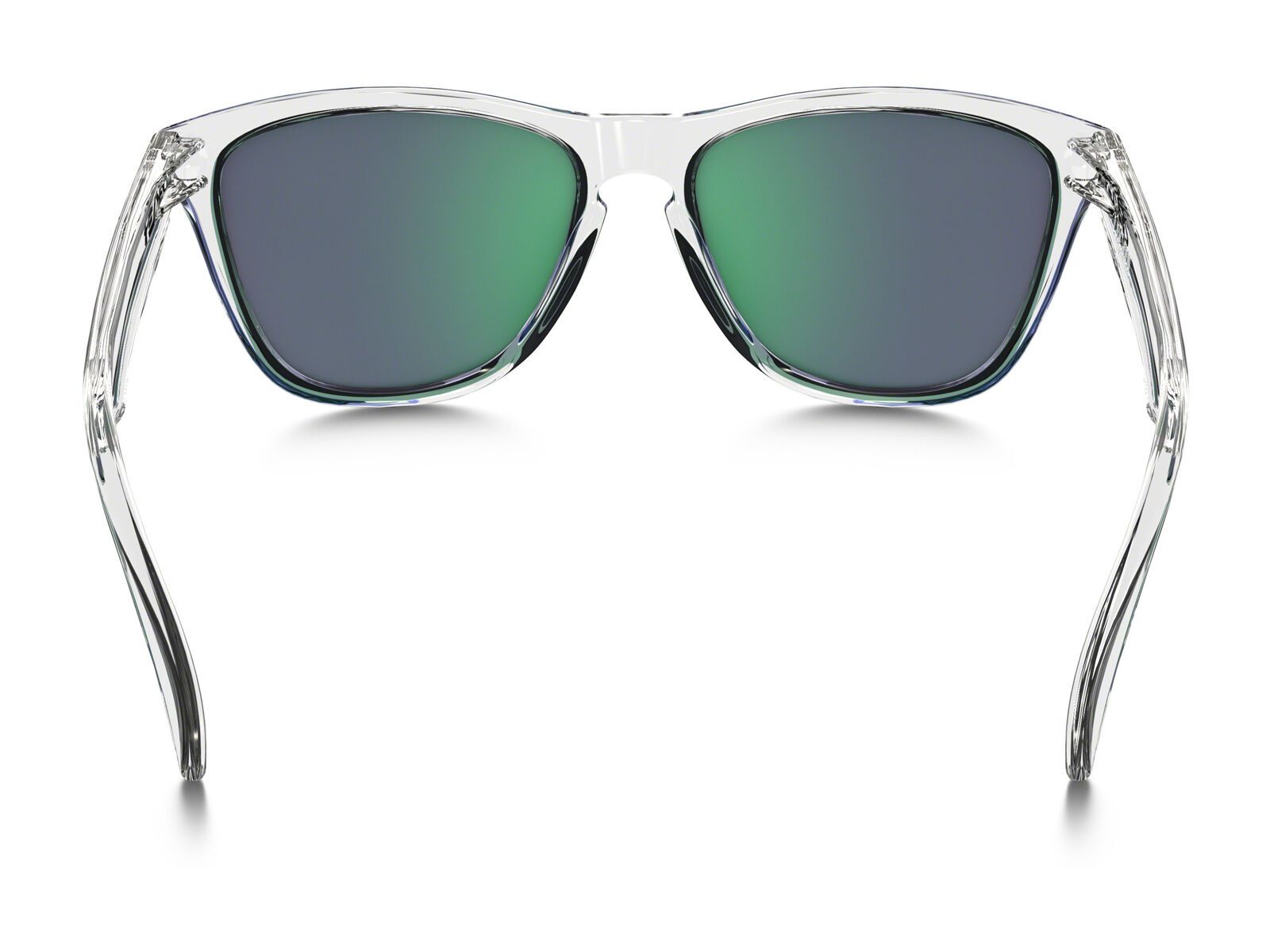 Oakley Frogskins, polished clear/Lens: jade iridium - Bild 3