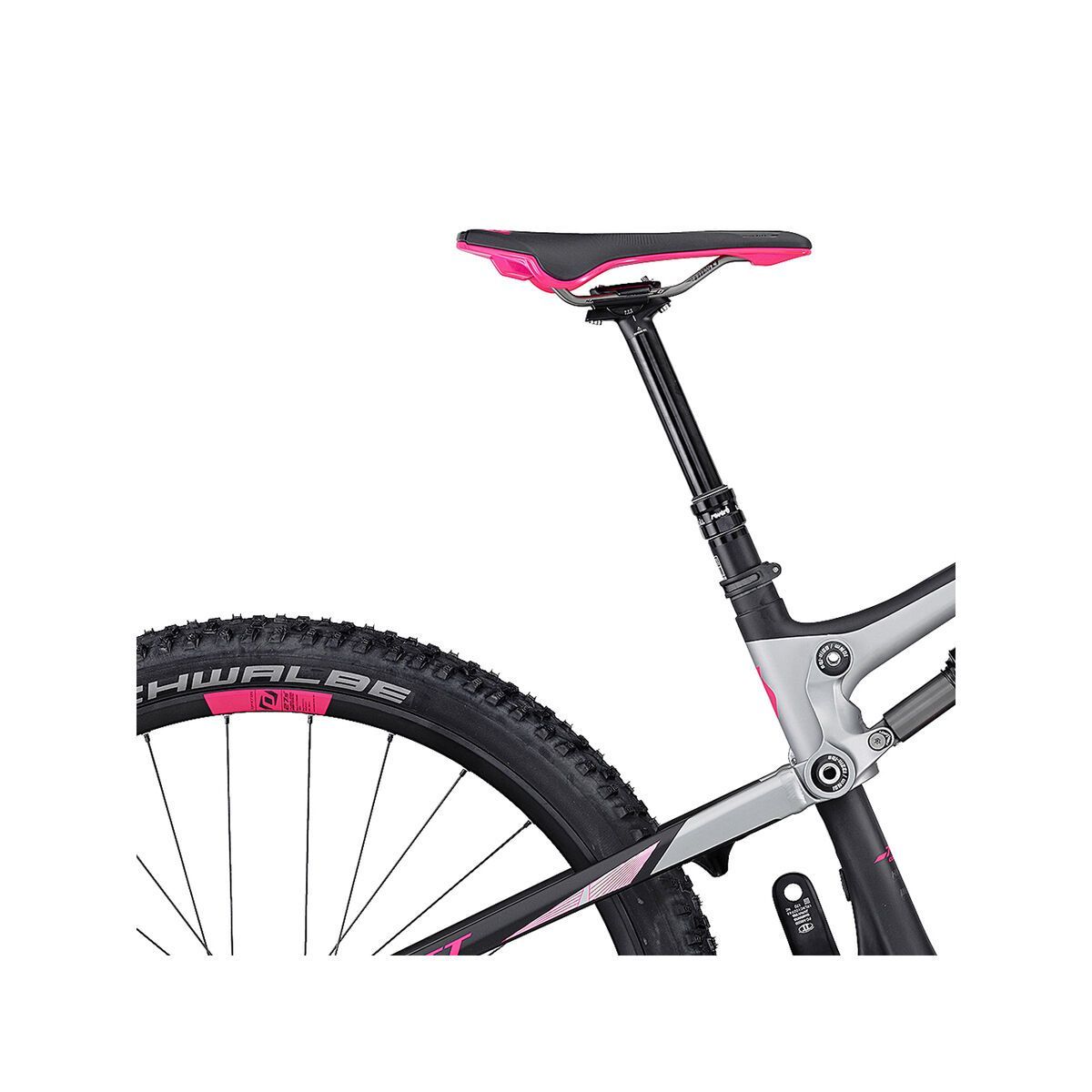 Scott Contessa Genius 700, black/silver/pink - Bild 5
