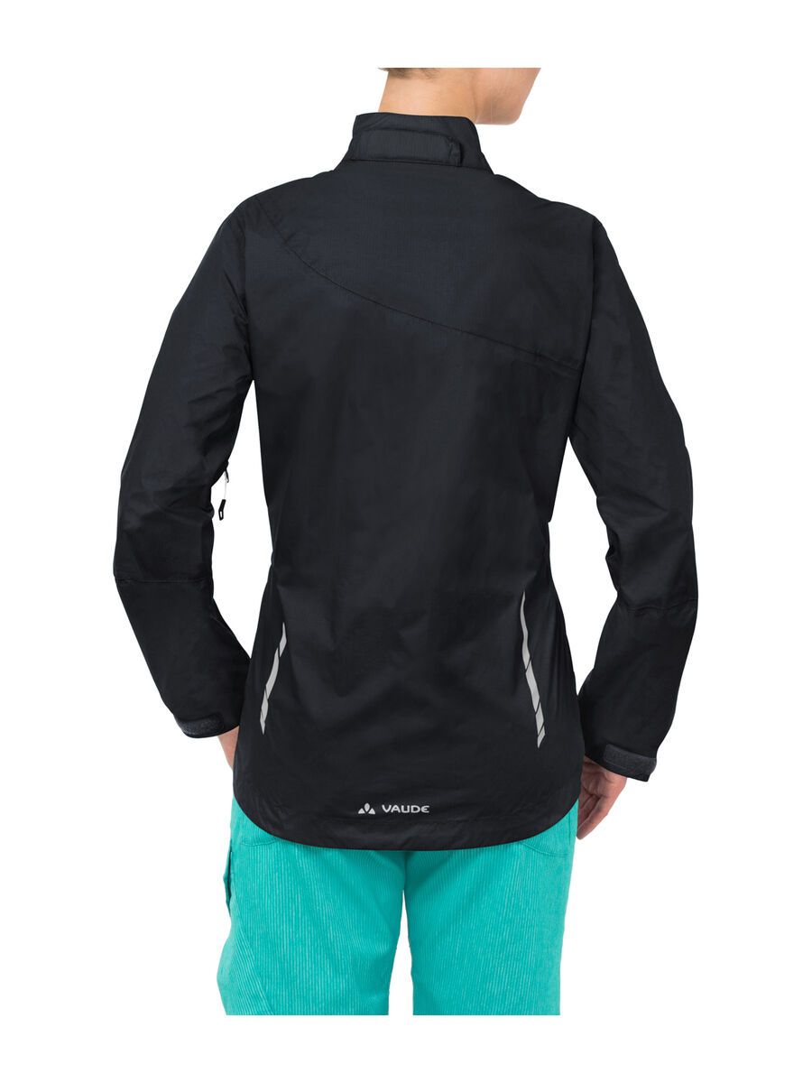 Vaude Women's Tremalzo Rain Jacket, black - Bild 4