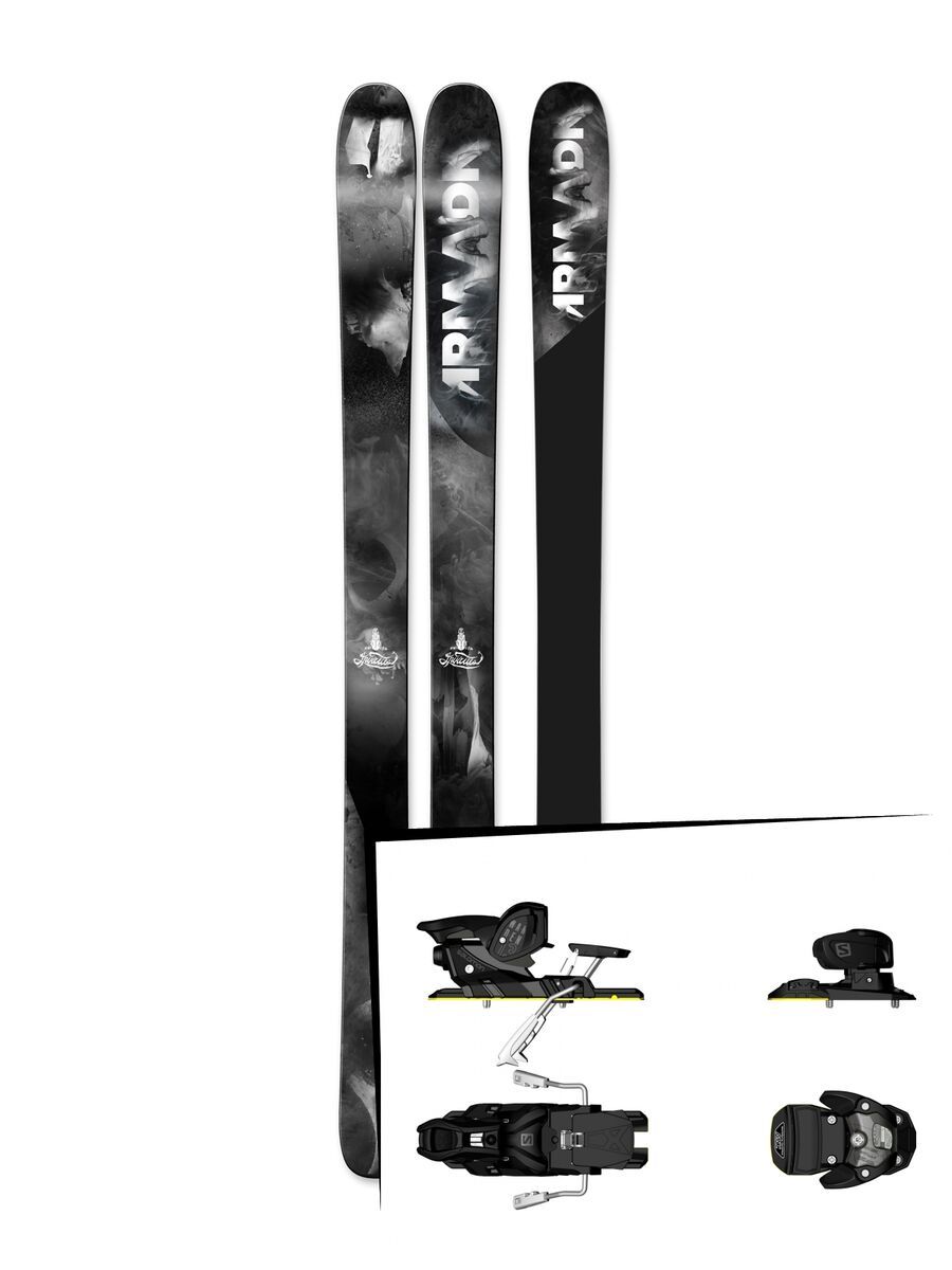 Armada Set: Invictus 108ti 2016 + Salomon Warden MNC 13 - Bild 1