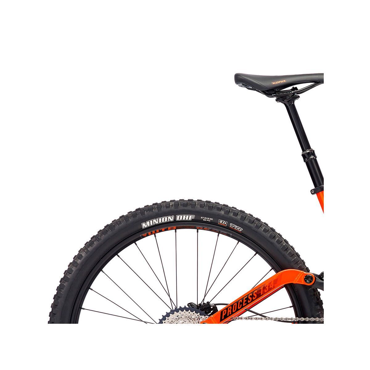 Kona Process 134 SE, gloss hot orange w/ black decals - Bild 6