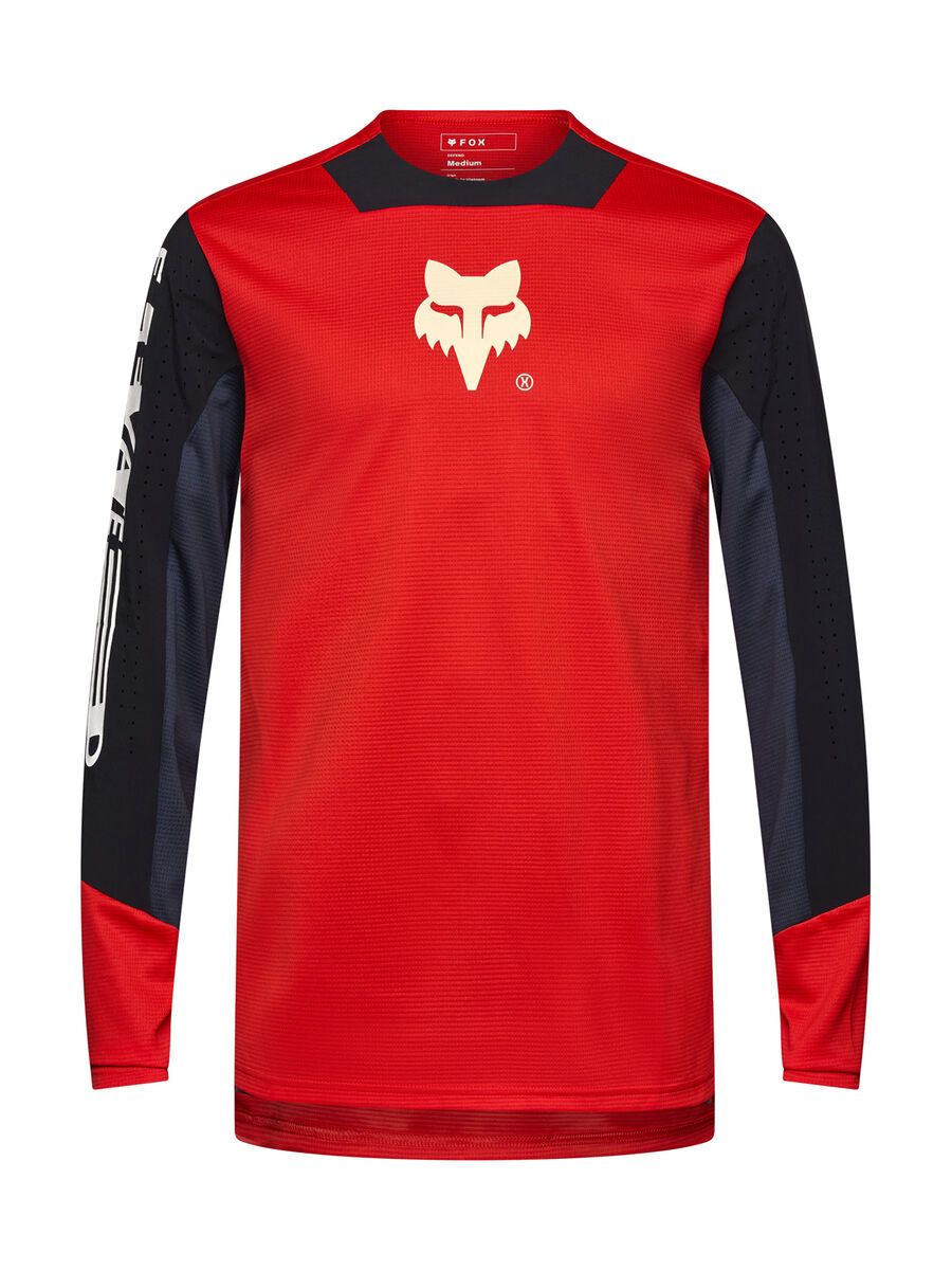 Fox Defend LS Jersey Elevated, fluorescent red - Bild 1