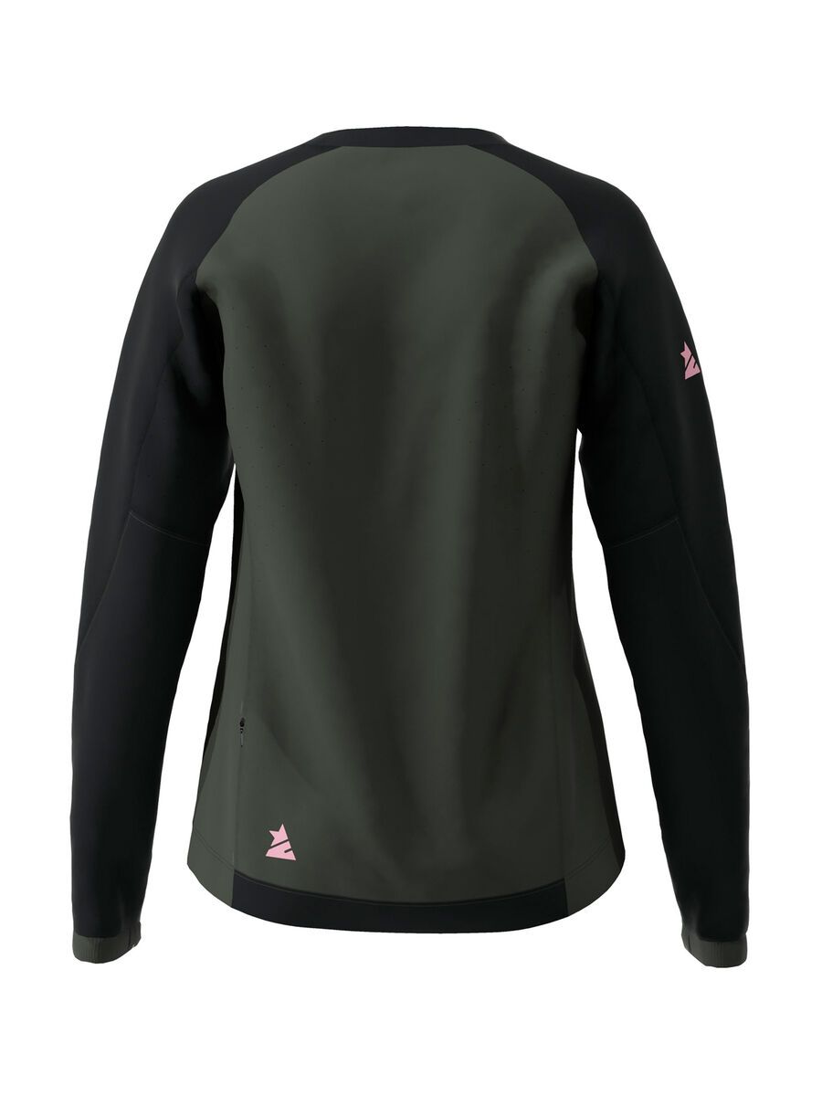 Zimtstern PureFlowz Shirt LS Women, gun metal/pirate black - Bild 4