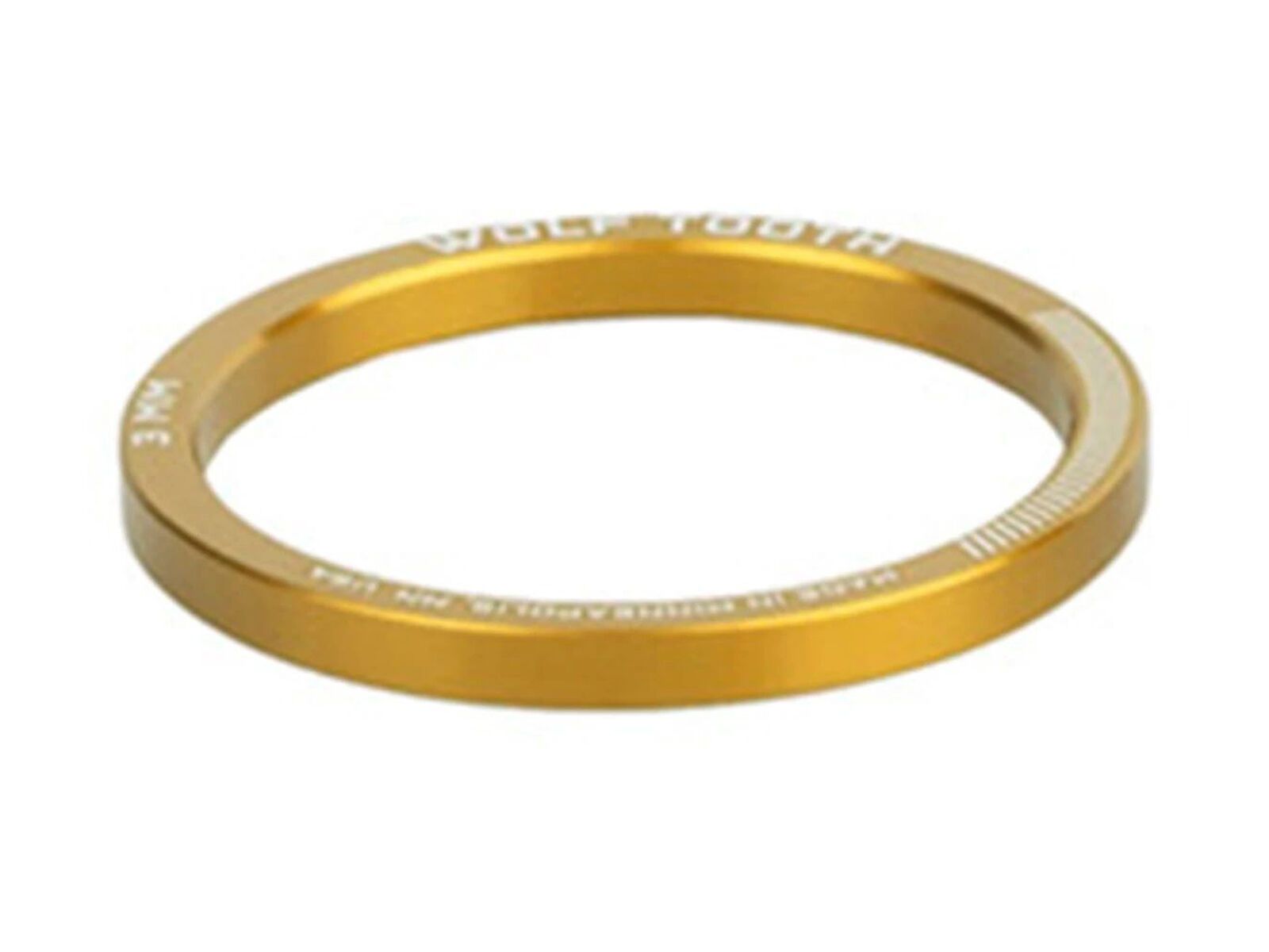 Wolf Tooth Precision Headset Spacers - 3 mm, gold - Bild 1