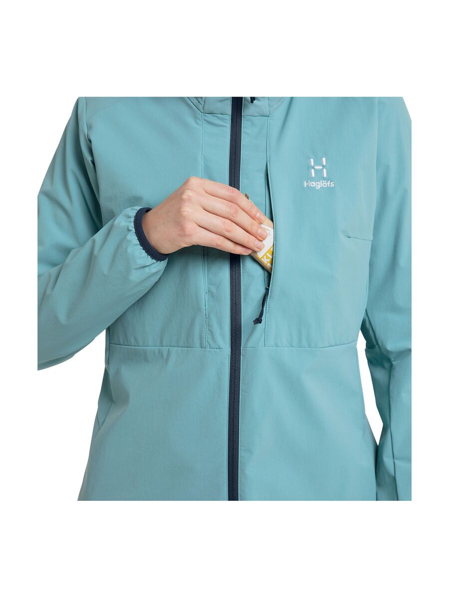 Haglöfs Discover Touring Jacket Women, frost blue - Bild 7