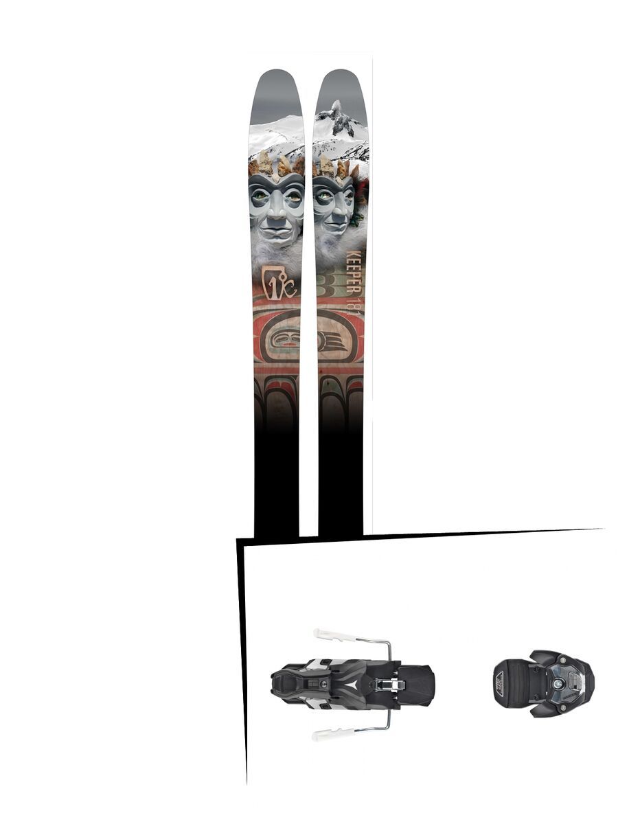 Set: Icelantic Keeper 2016 + Atomic Warden MNC 13 (2193916) - Bild 1