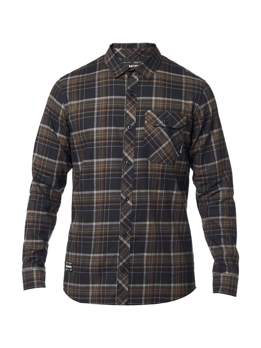 Fox Gamut Stretch Flannel, black - Bild 1