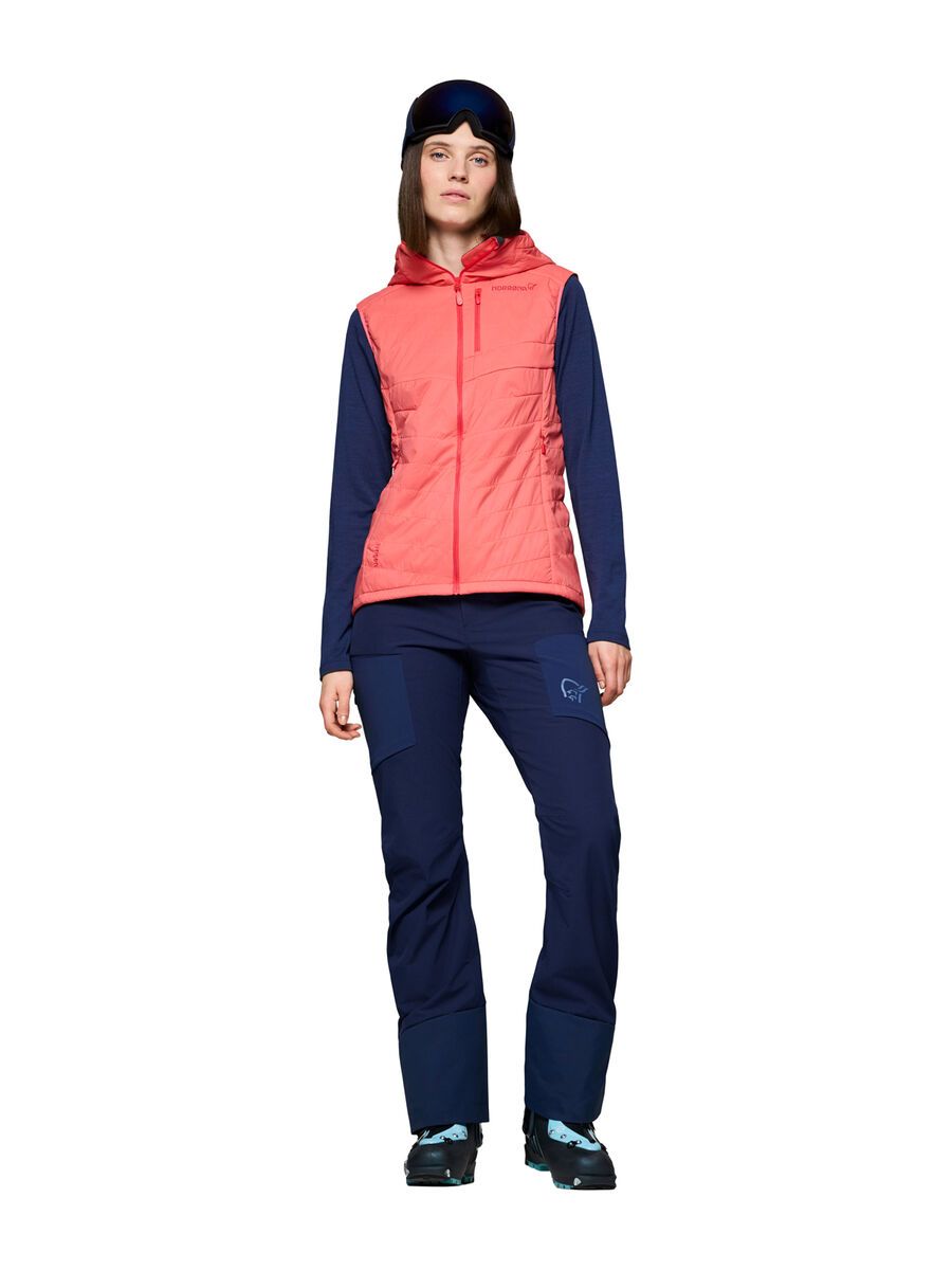 Norrona lyngen Alpha90 Vest W's, calypso coral - Bild 6