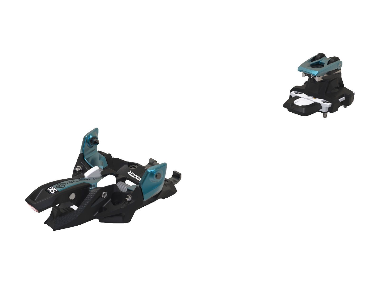 Marker Alpinist 8 ohne Bremse, black/turquoise - Bild 1