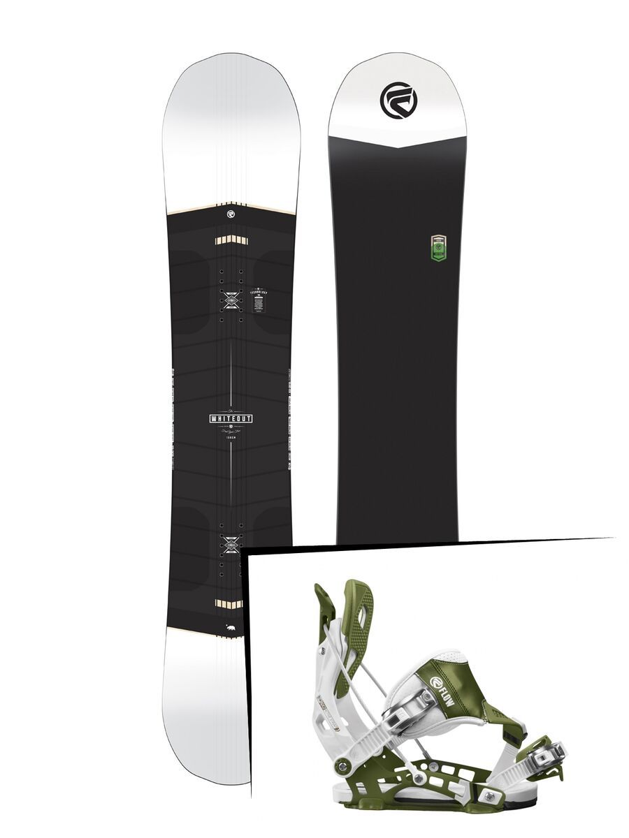 Set: Flow Whiteout 2017 +  NX2 Hybrid (1718339S) - Bild 1