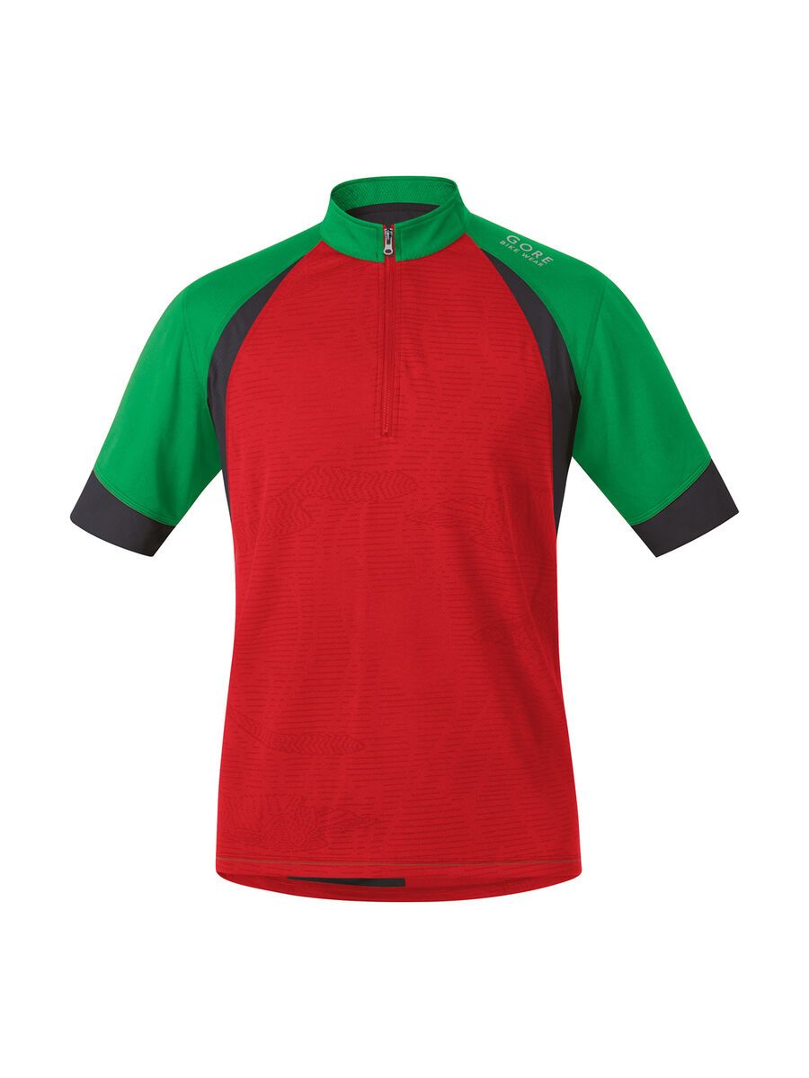 Gore Bike Wear Fusion Se Trikot, red/fresh green - Bild 1