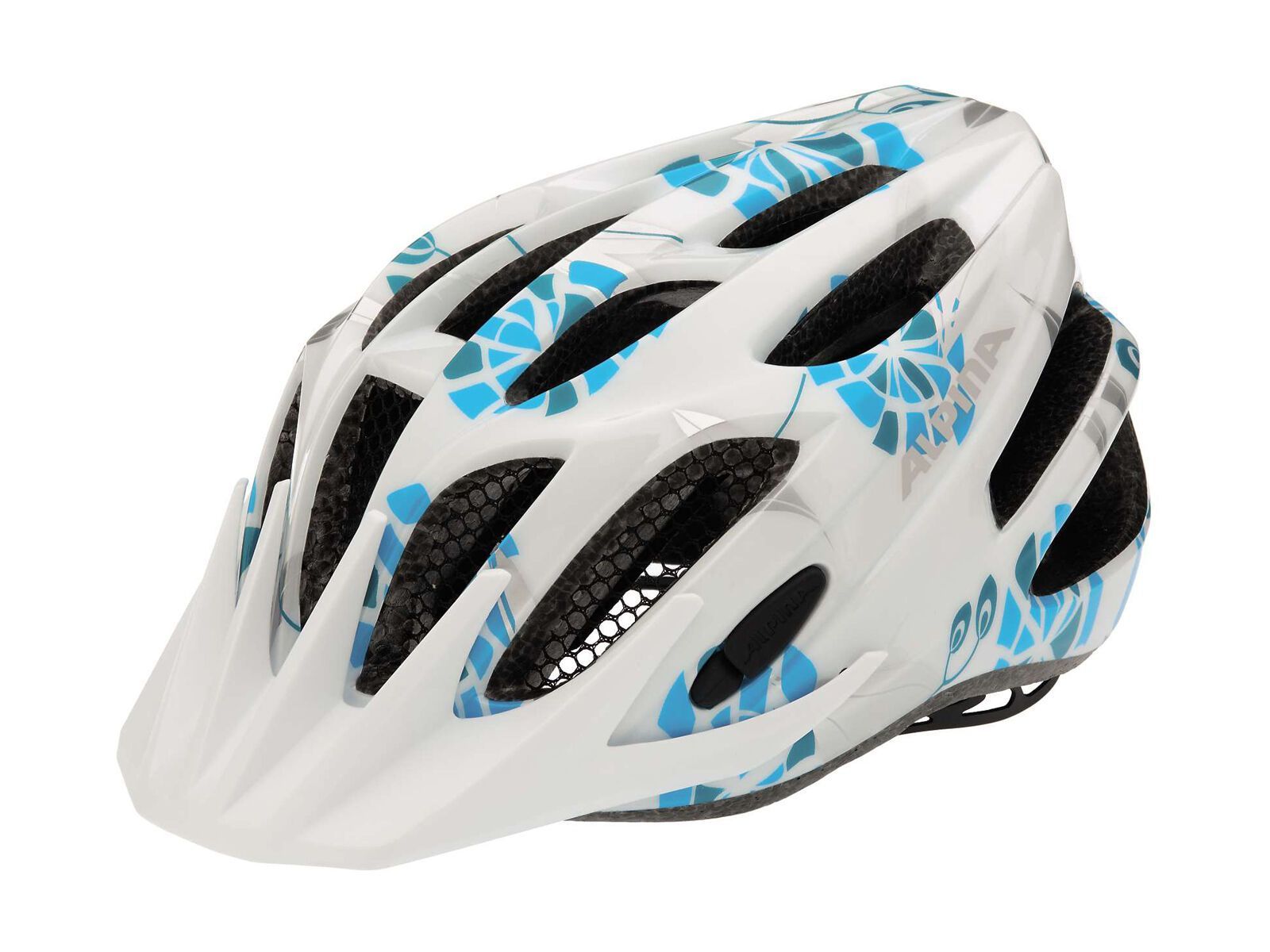 Alpina FB Junior 2.0, white cyan silver - Bild 1