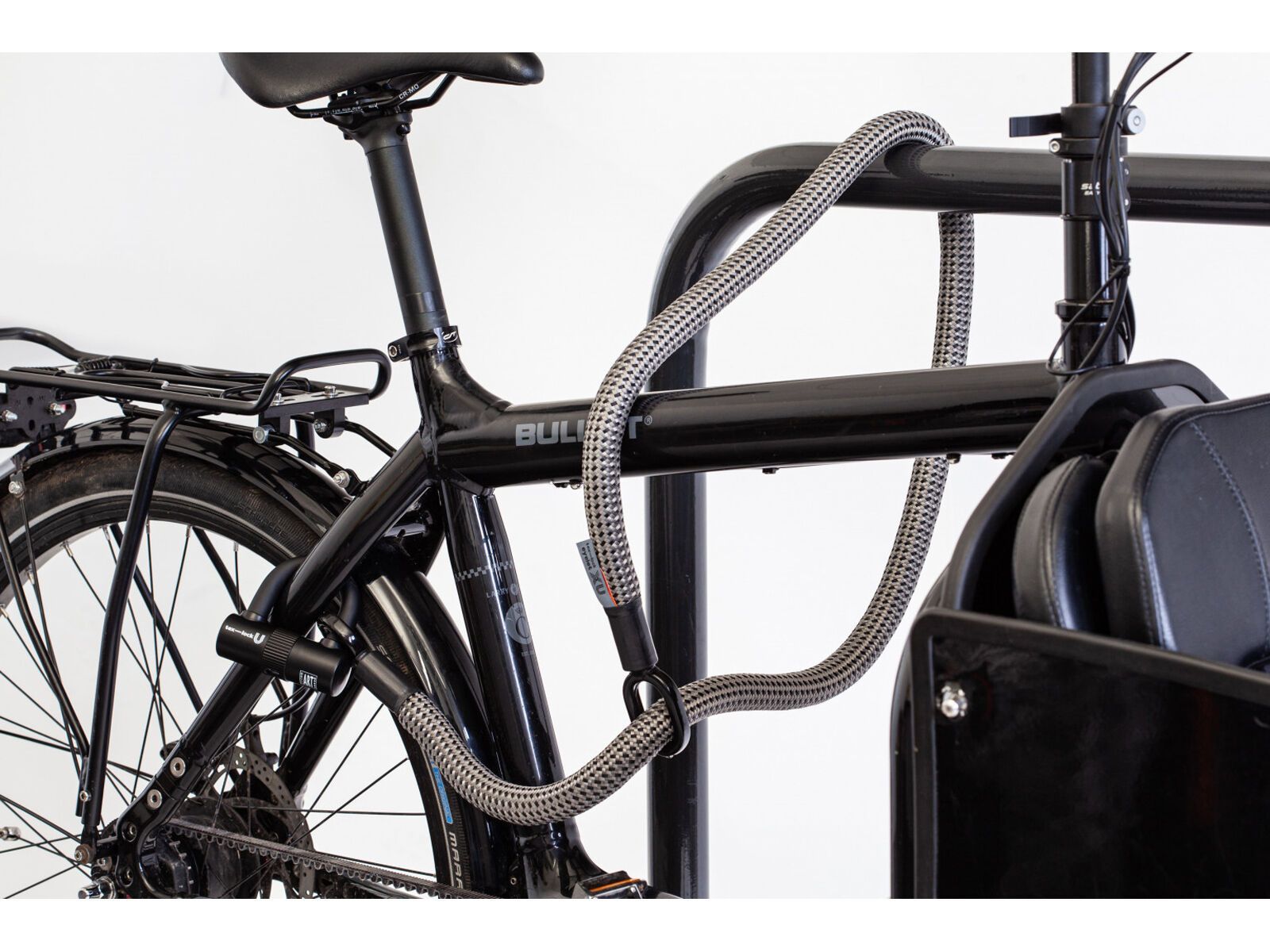 Tex-Lock Eyelet L 160 cm + U-Lock, grey/black - Bild 13