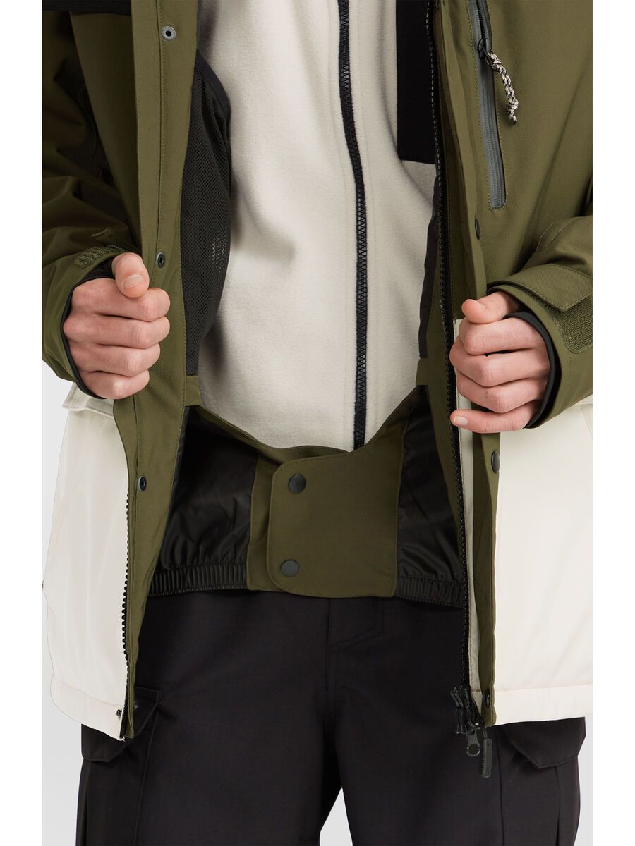 O’Neill Utility Pro Hybrid Jacket Men, forest night colour block - Bild 10