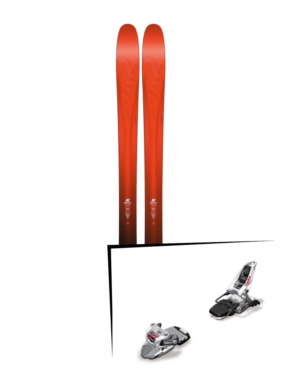 K2 SKI Set: Pinnacle 105 2016 + Marker Squire 11 - Bild 1