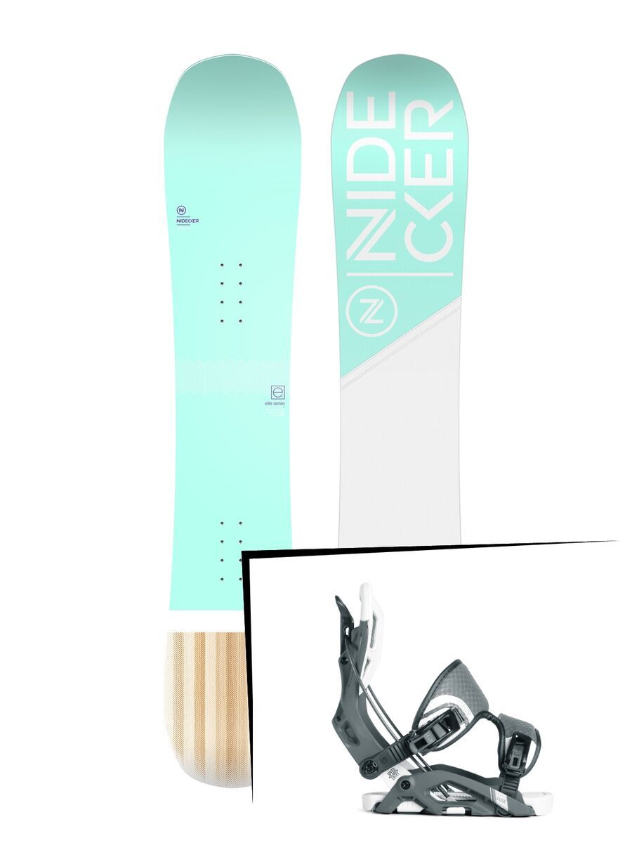 Set: Nidecker Elle 2019 + Flow Fuse (2226539S) - Bild 1