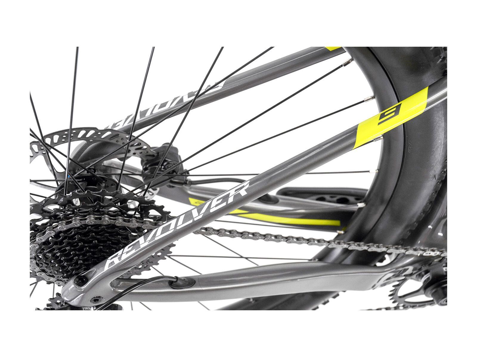 Norco Revolver HT 3 29, silver fade/white/citron - Bild 4