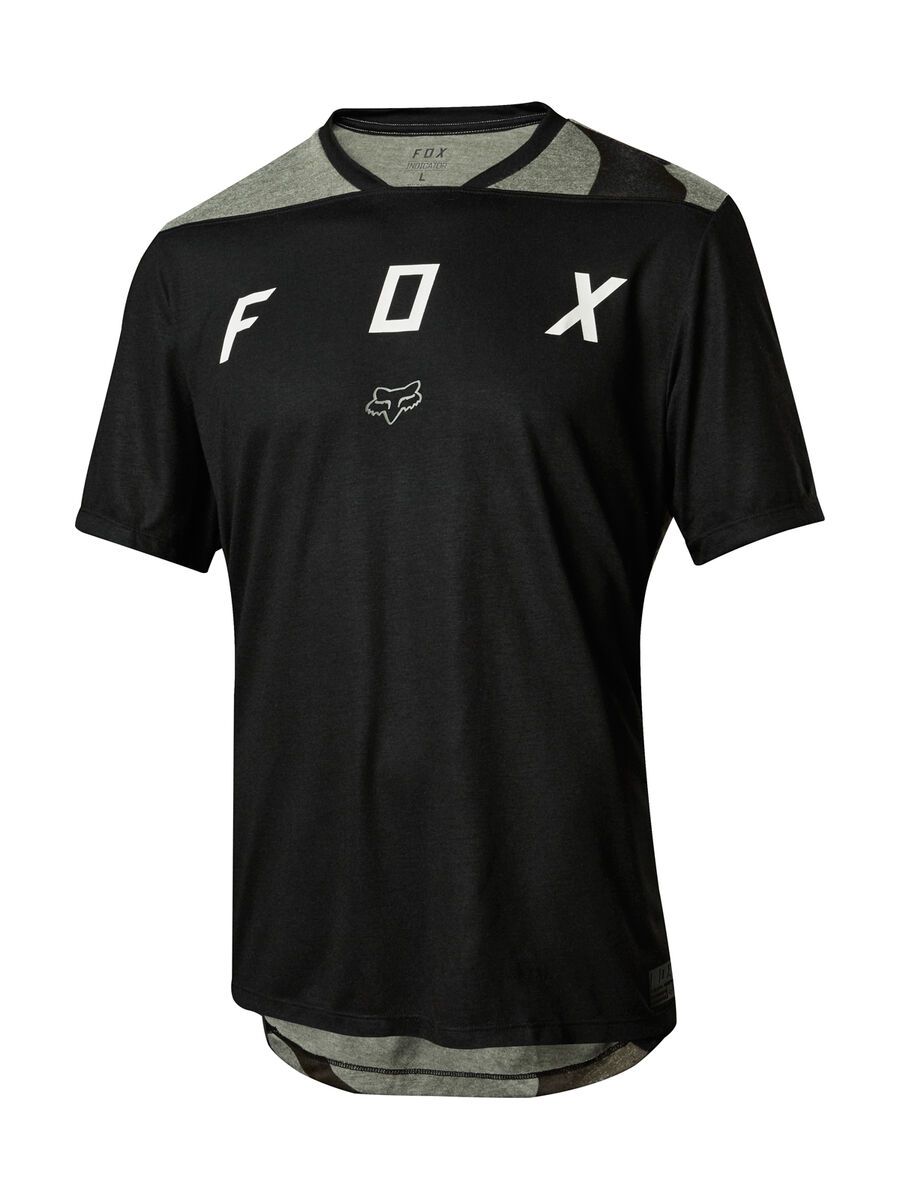Fox Indicator SS Mash Camo Jersey, black - Bild 1