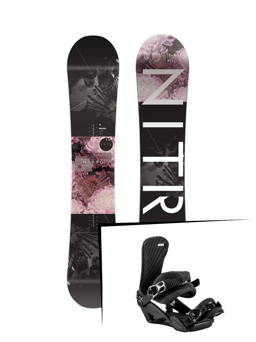 Set: Nitro Fate 2019 + Nitro Ivy black pearl - Bild 1