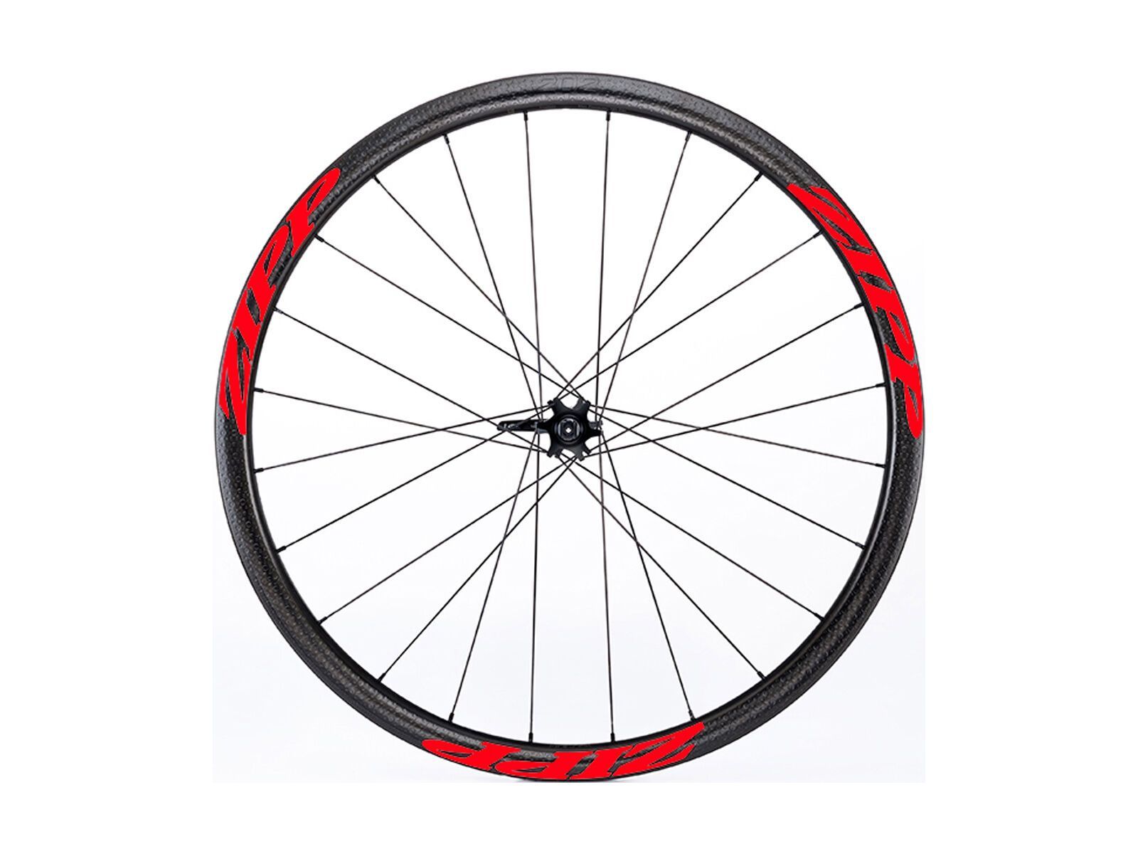 Zipp 202 Firecrest Tubular Disc-brake, schwarz/rot - Bild 1