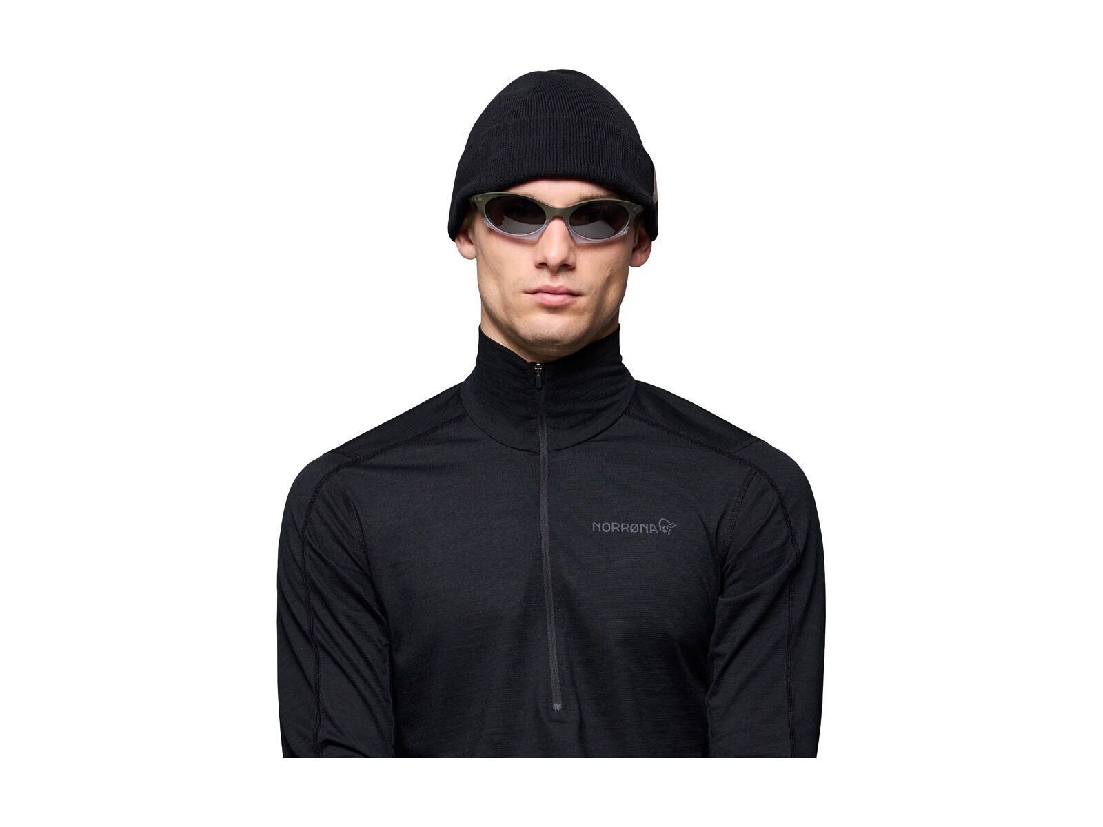 Norrona /29 equaliser Beanie, caviar black - Bild 2