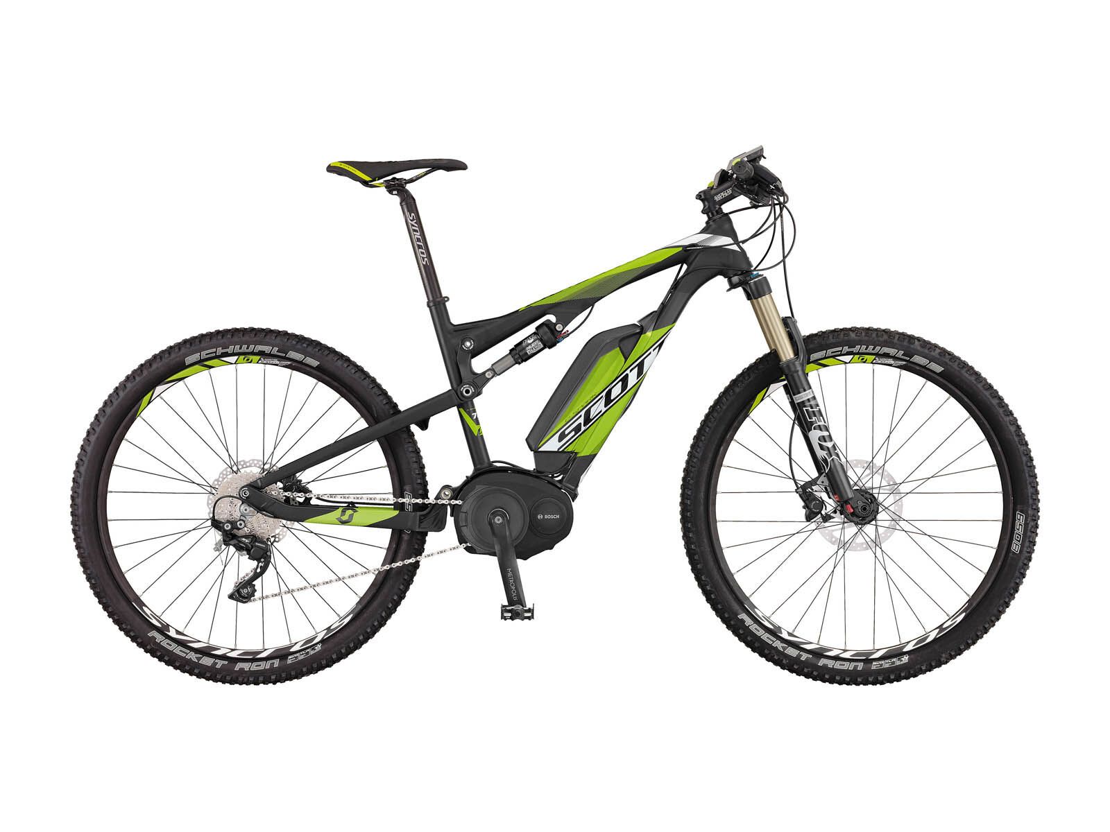 Trail Bike E Bike Scott Spark 710 Scott E-Spark 710 Plus 2017 E