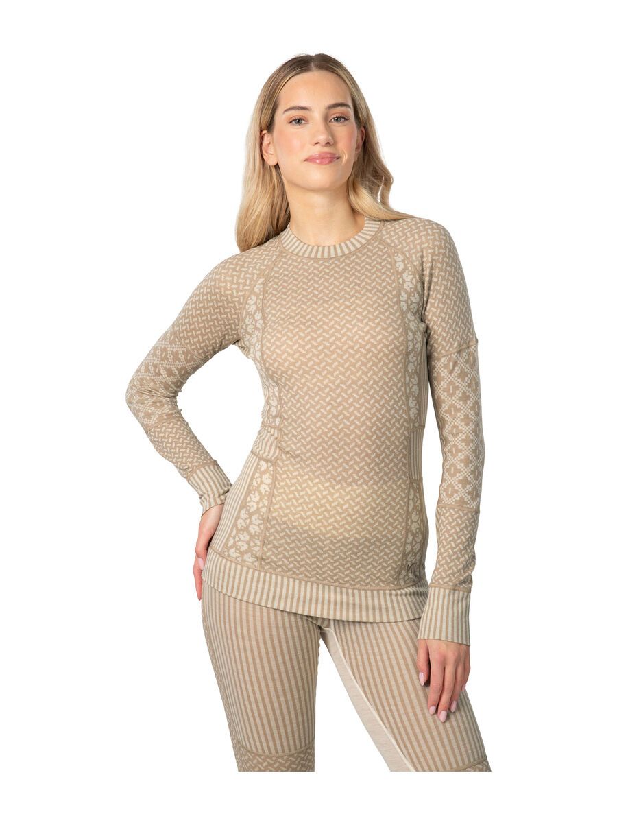 Kari Traa Smekker Long Sleeve, mocha - Bild 3