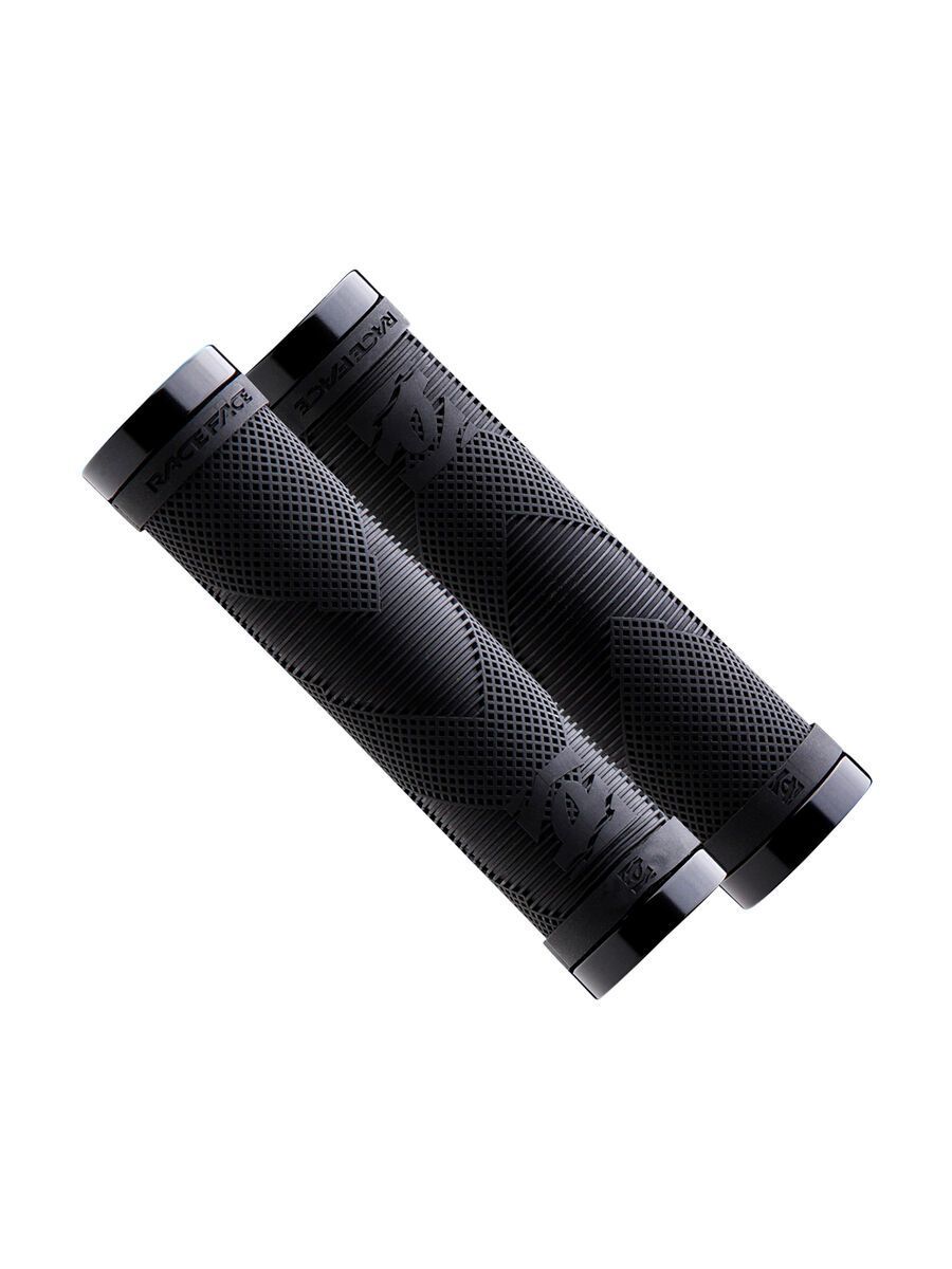 Race Face Sniper Lock-On Griffe, Doppelklemmung, black - Bild 1