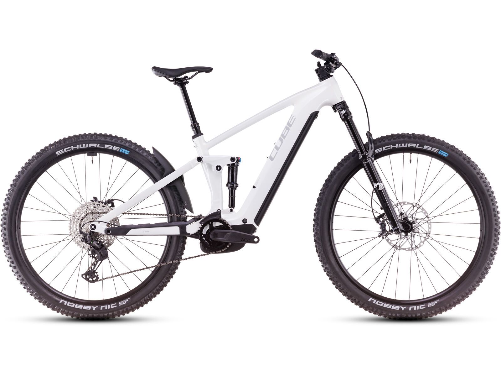 Cube Stereo Hybrid One44 EXC 800 29, metallicwhite´n´black - Bild 1