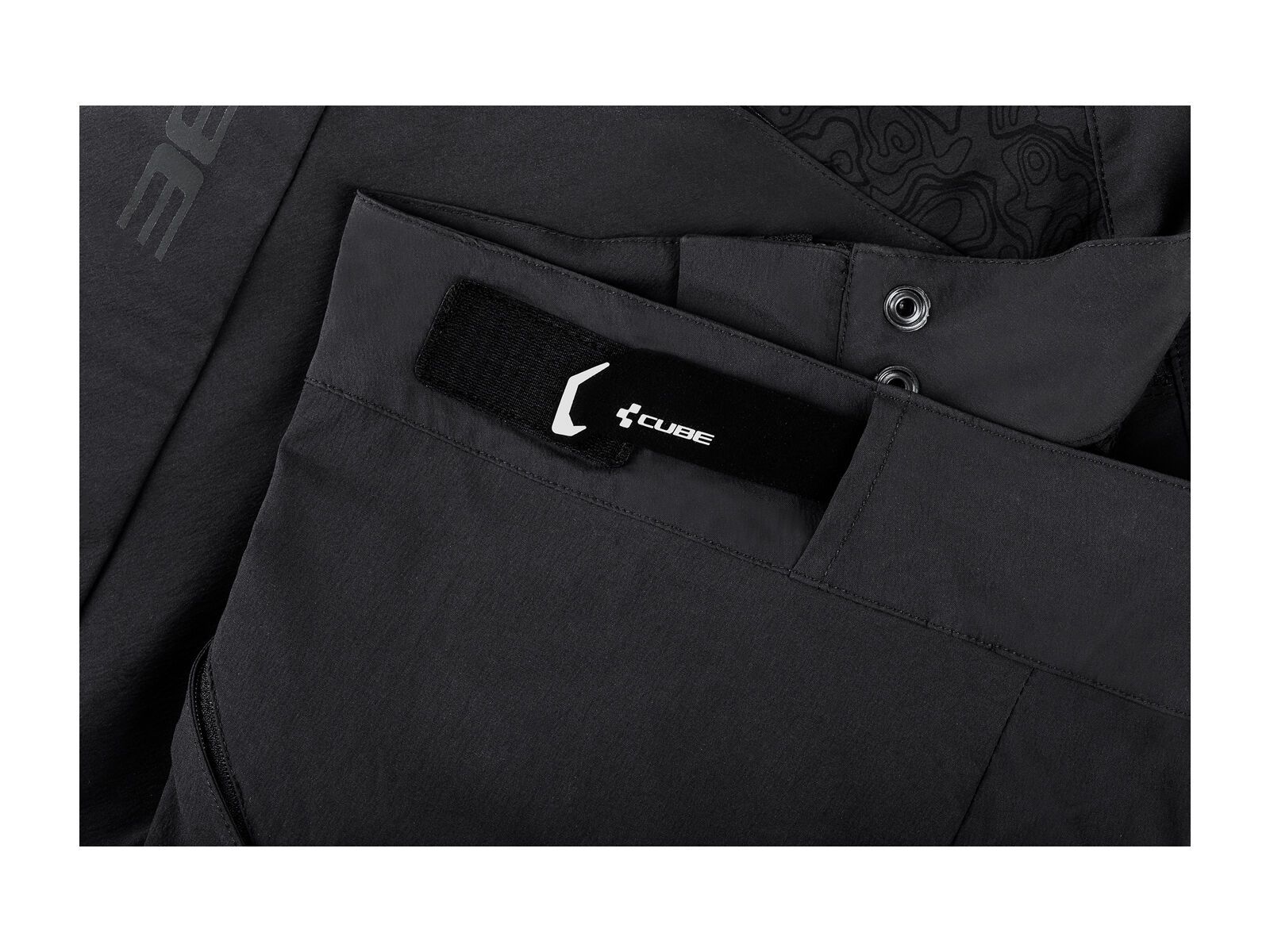 Cube AM Baggy Shorts inkl. Innenhose, black - Bild 6