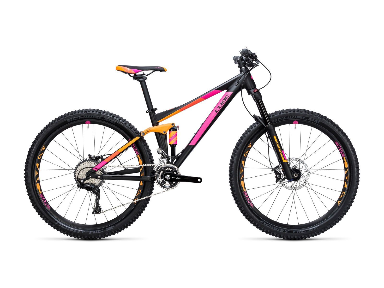 Cube Sting WLS 120 Pro 27.5, black´n´orange - Bild 1