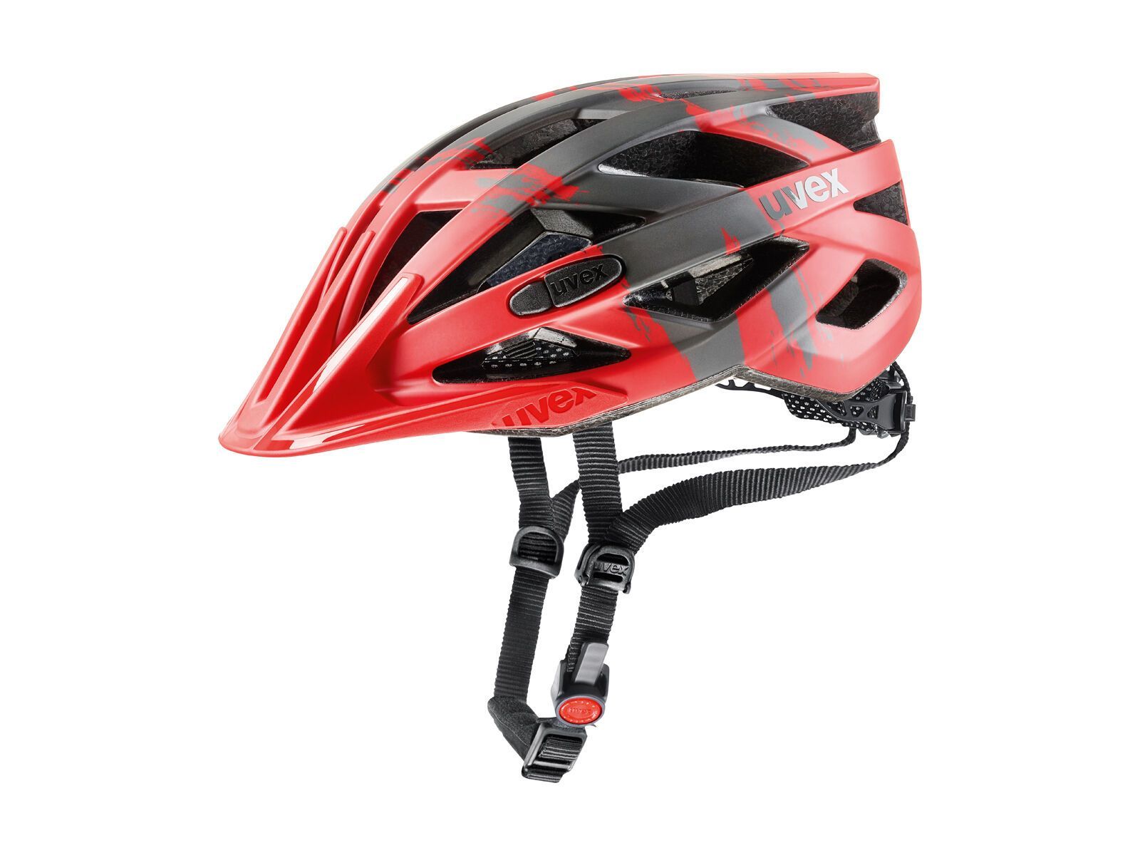 uvex i-vo cc, red-darksilver mat - Bild 1