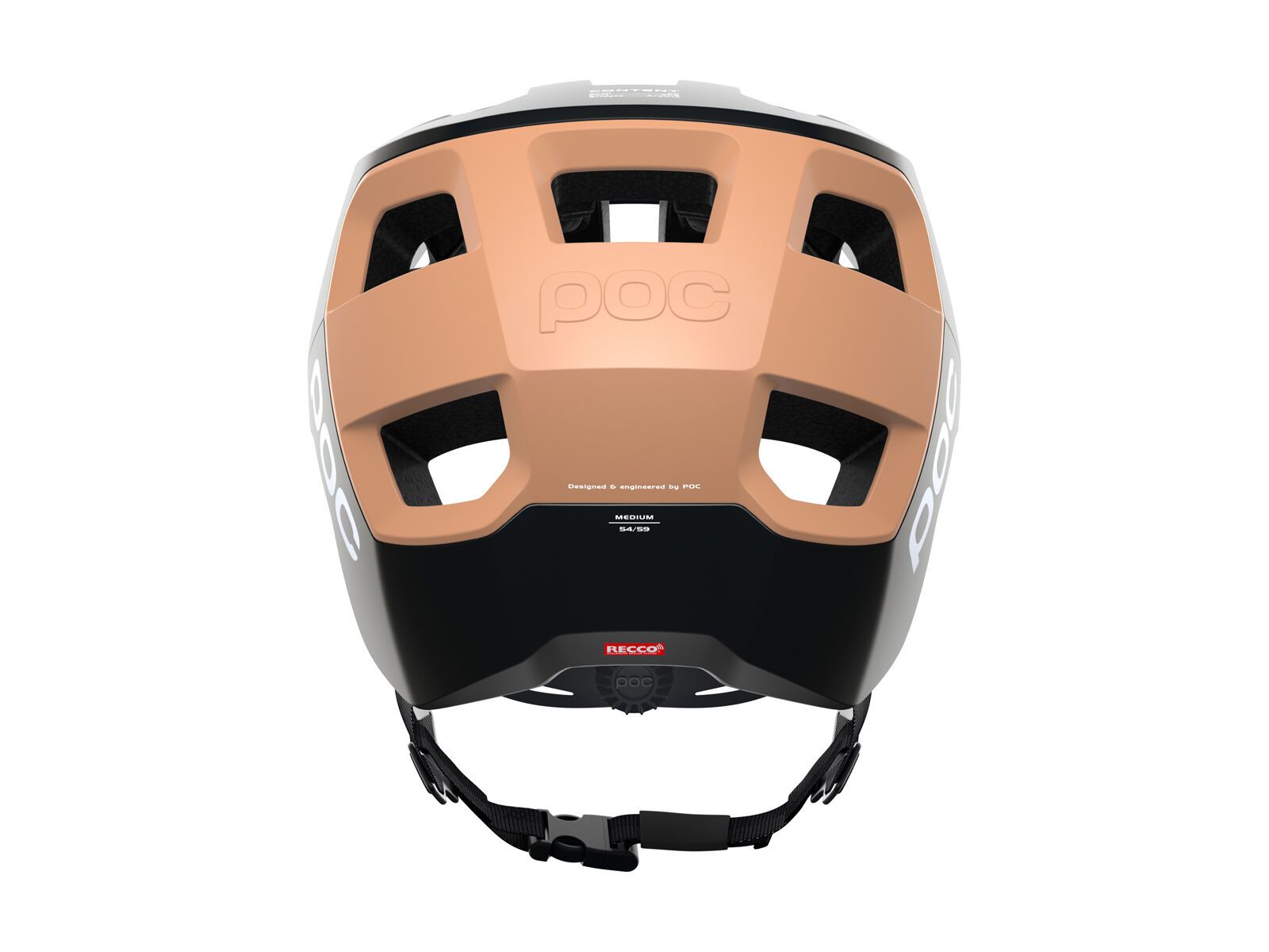 POC Kortal, uranium black/light citrine orange matt - Bild 3