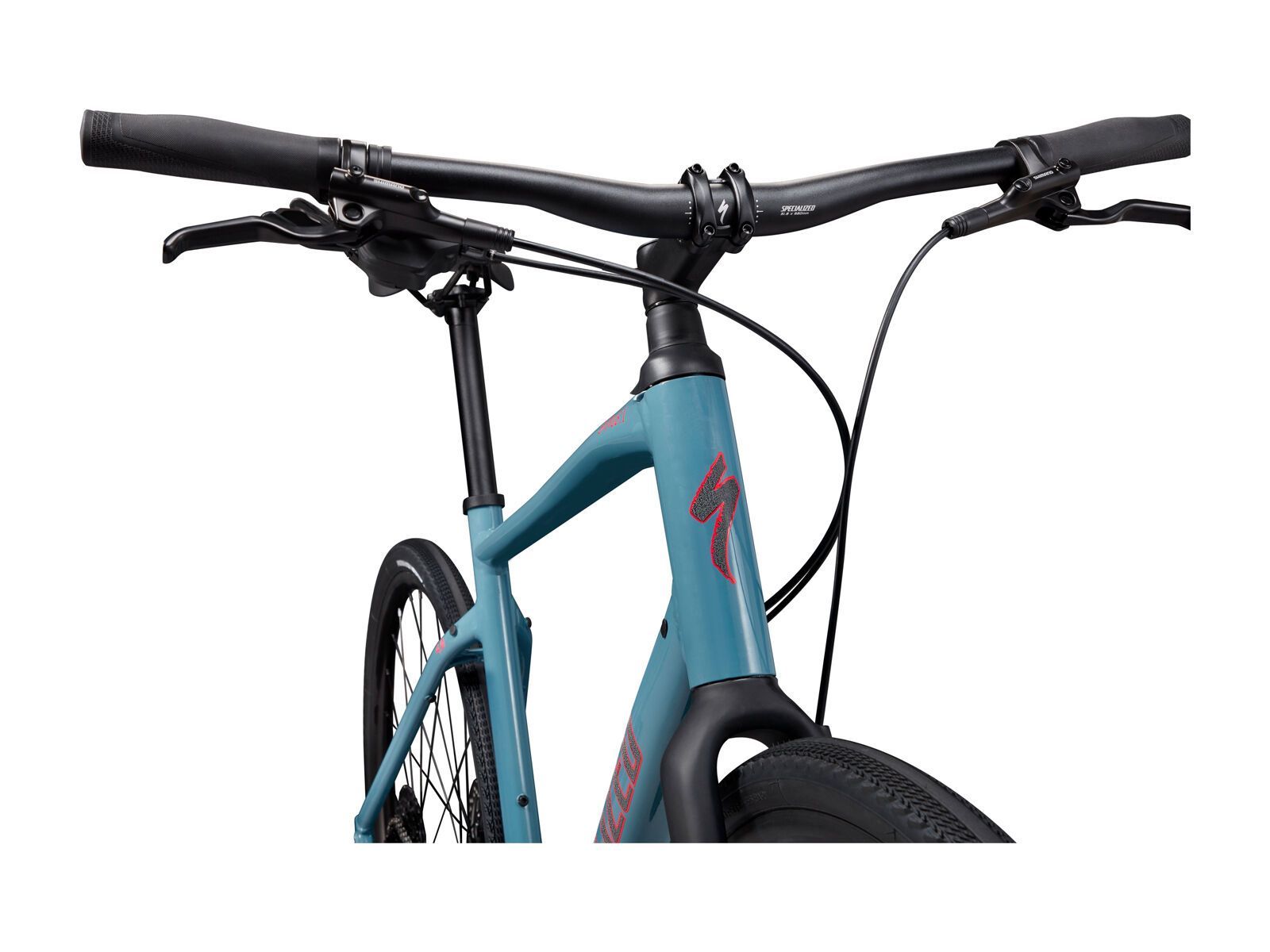 Specialized Sirrus X 4.0, storm grey/rocket red/satin black reflective - Bild 5