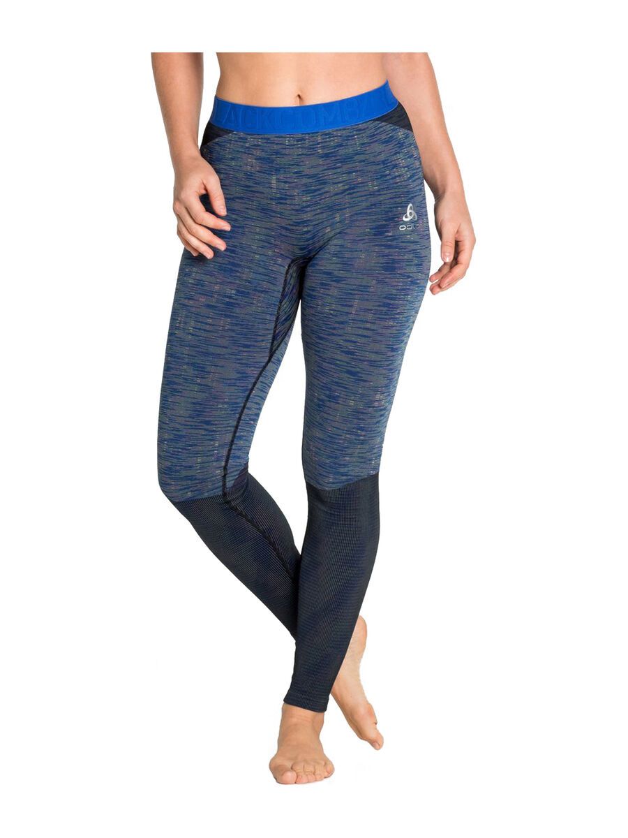 Odlo Blackcomp Base Layer Bottoms Women's, blue tattoo - space dye - Bild 3