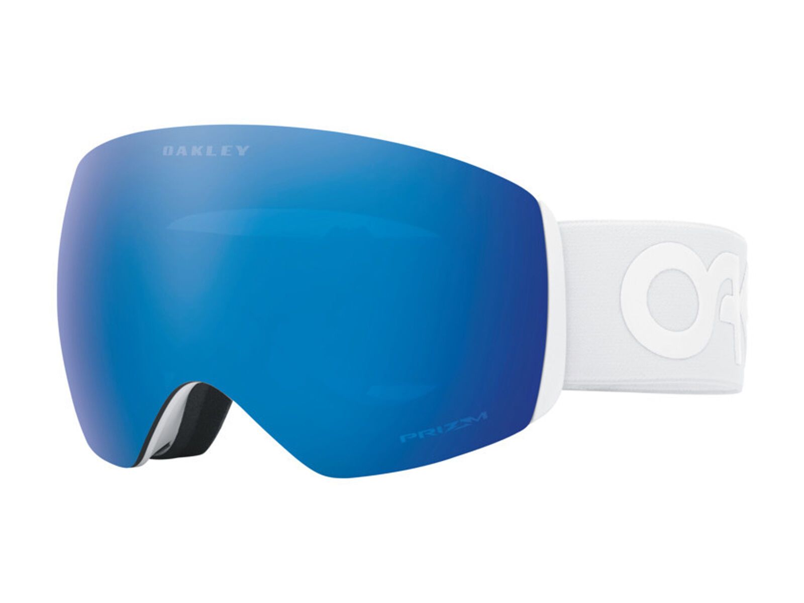 *** 2. Wahl *** Oakley Flight Deck Prizm Factory Pilot Whiteout, Lens: sapphire iridium - Skibrille | - Bild 1