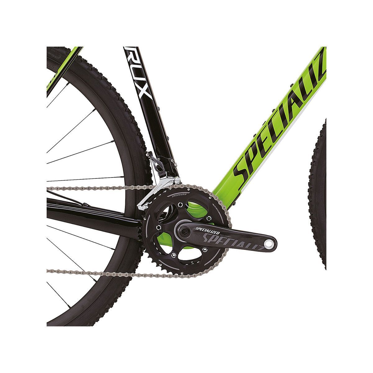 Specialized CruX Pro Race, gloss monster green/rocket red/tarmac black/white - Bild 3