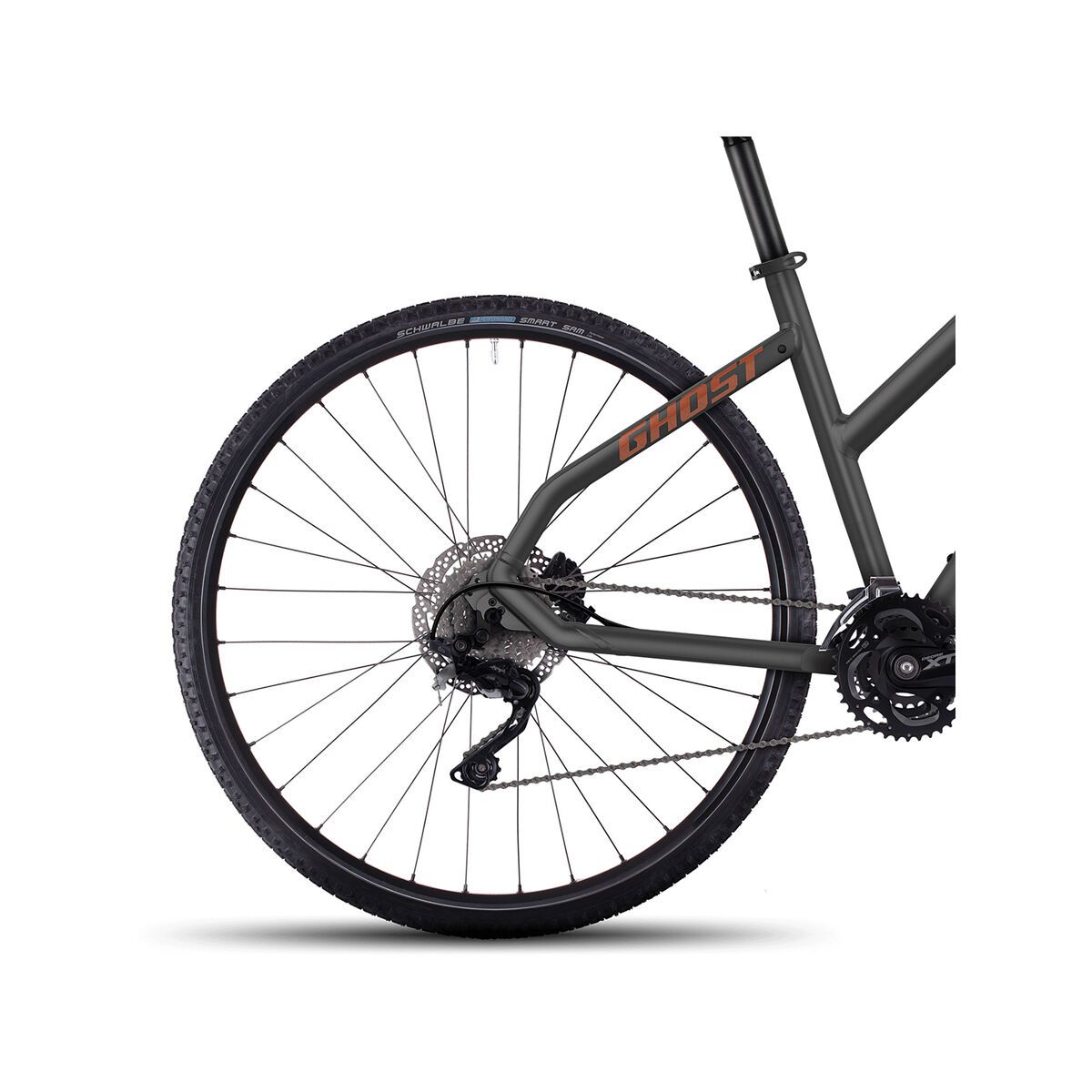 Ghost Square Cross 7 W, urban grey/monarch orange/night black - Bild 4